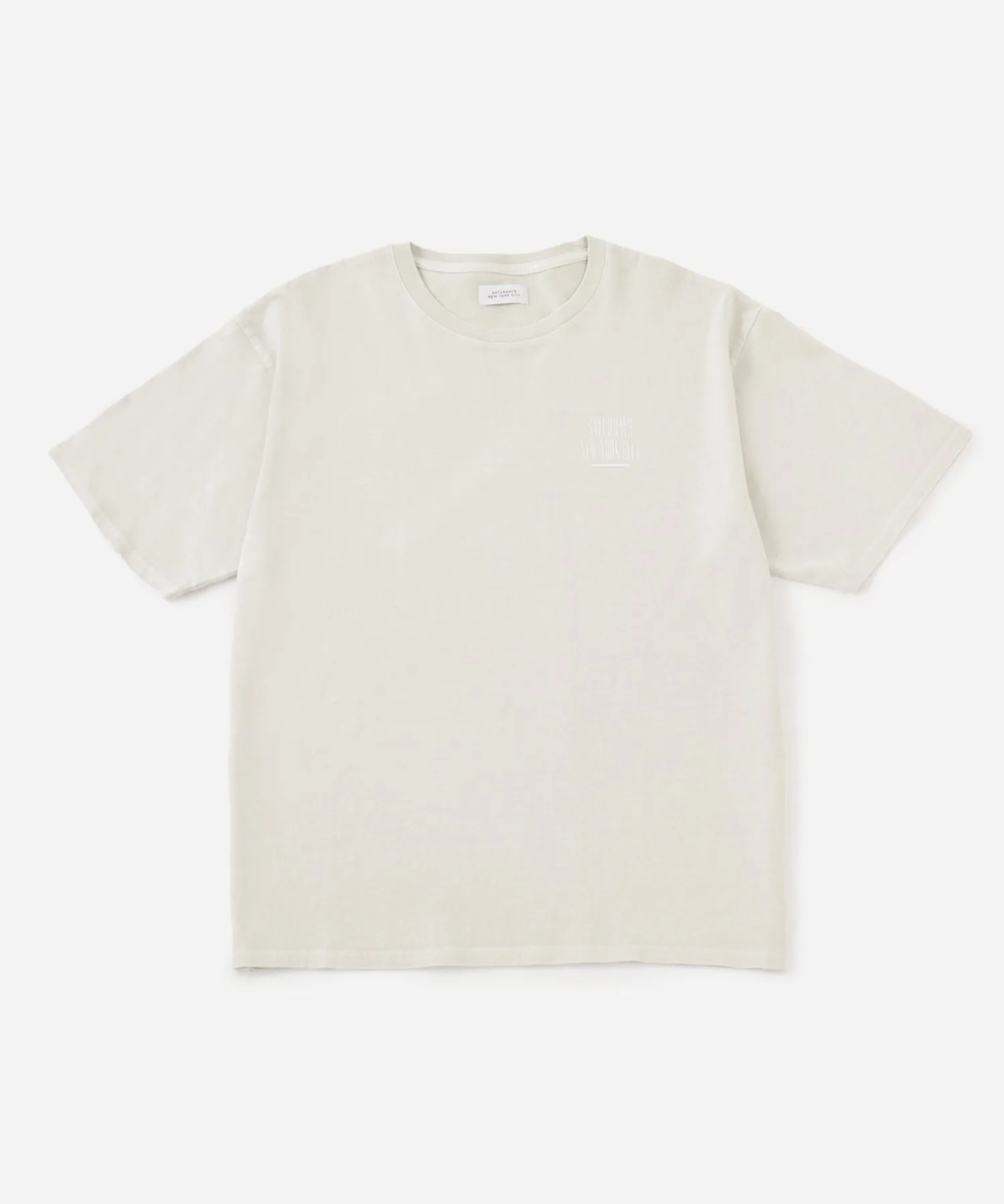 Slash Pigment Dyed Relaxed SS Tee sold by Saturdays New York City product image thumbnail 2