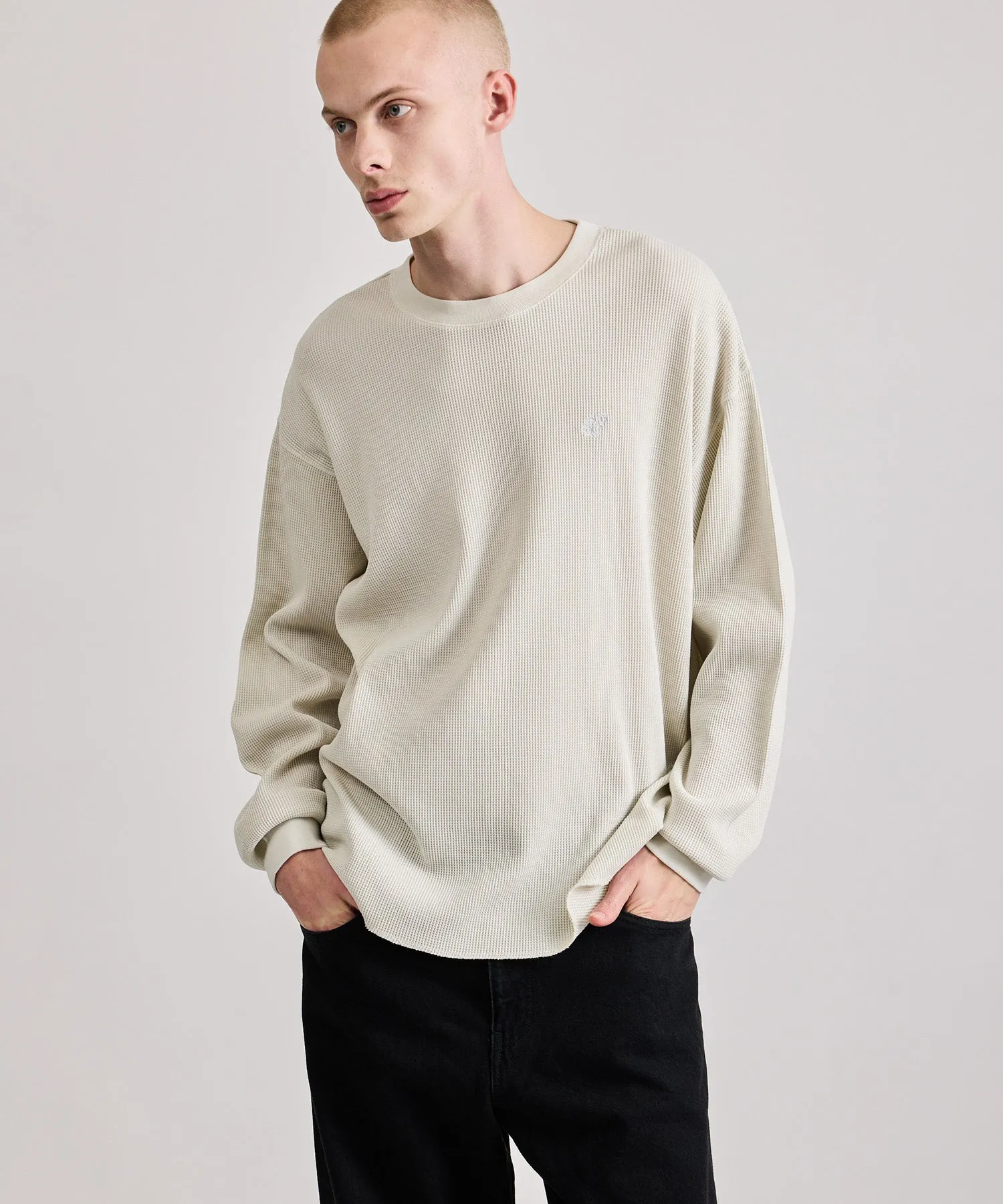 SNYC Pigment Dyed Waffle Top sold by Saturdays New York City product image thumbnail 2