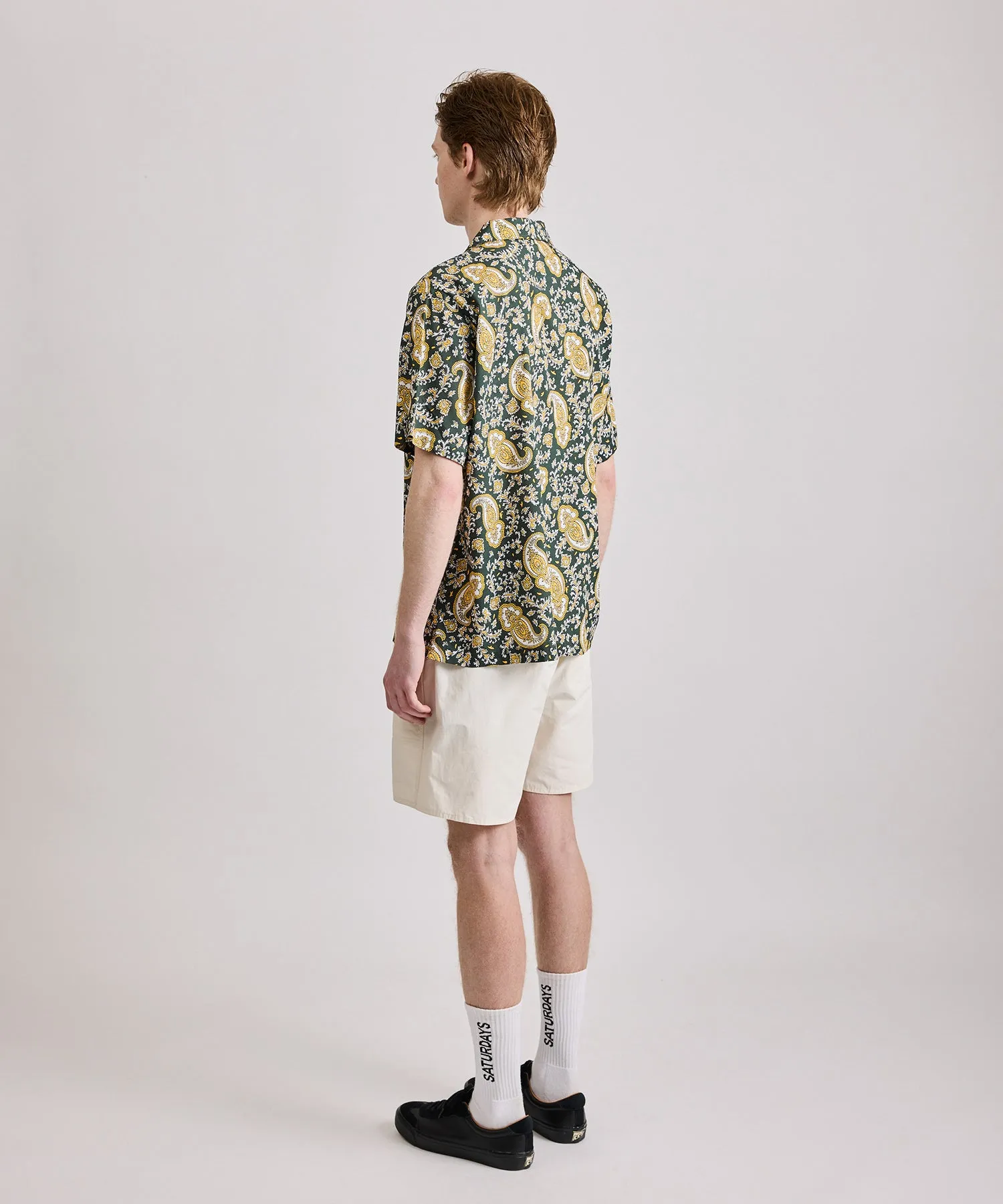Canty Paisley SS Shirt sold by Saturdays New York City product image thumbnail 4