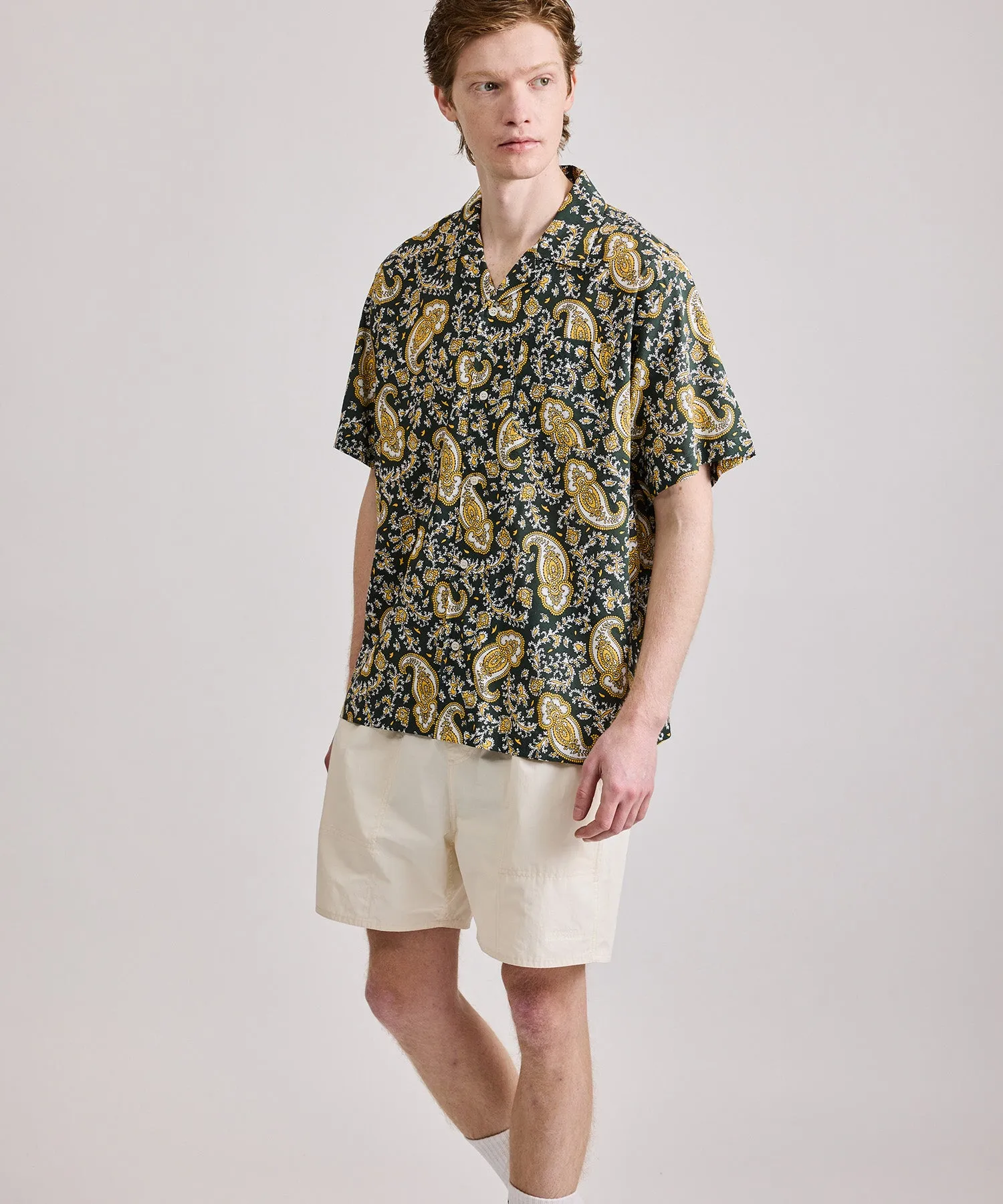 Canty Paisley SS Shirt sold by Saturdays New York City product image thumbnail 2