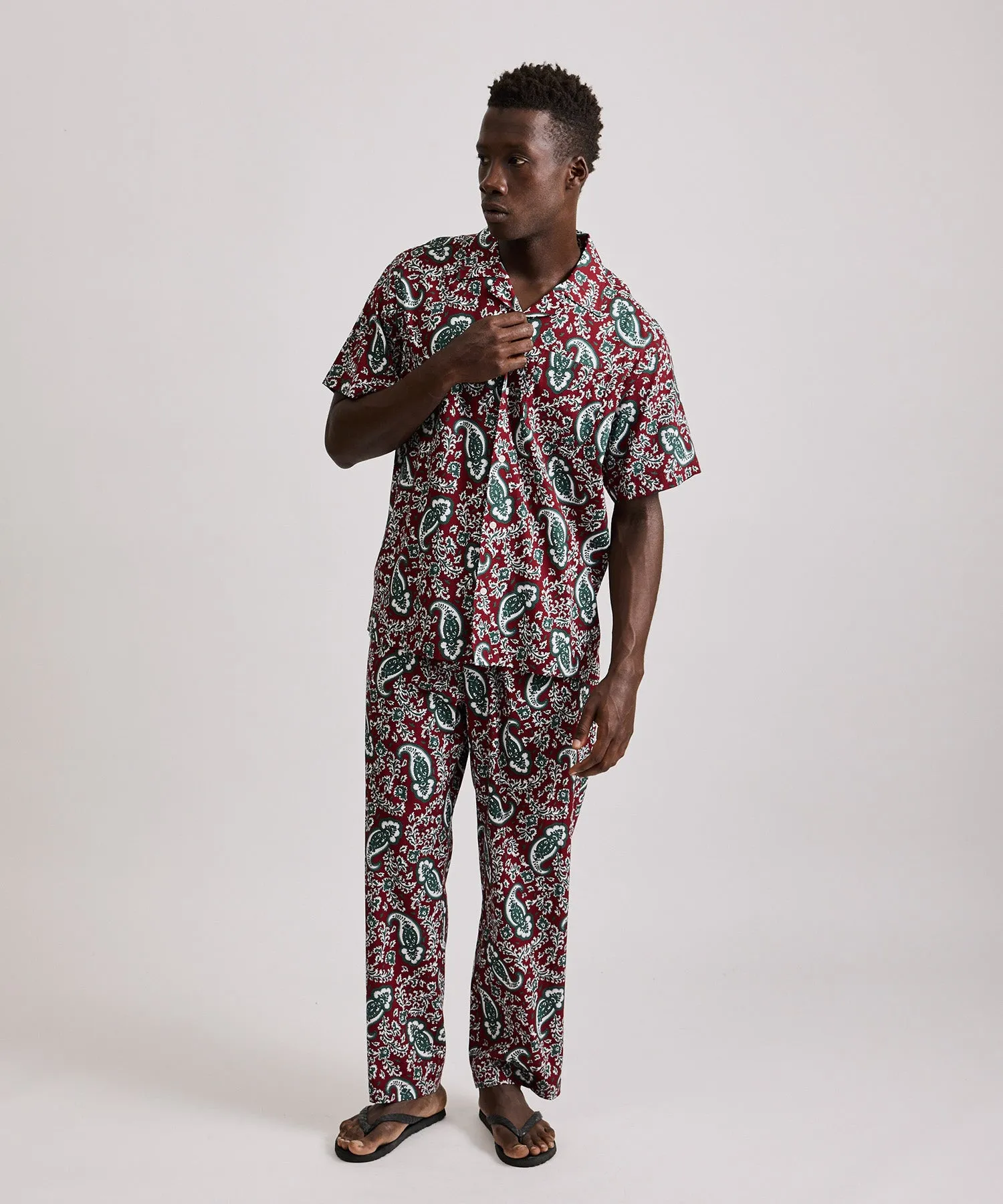 Canty Paisley SS Shirt sold by Saturdays New York City product image thumbnail 3