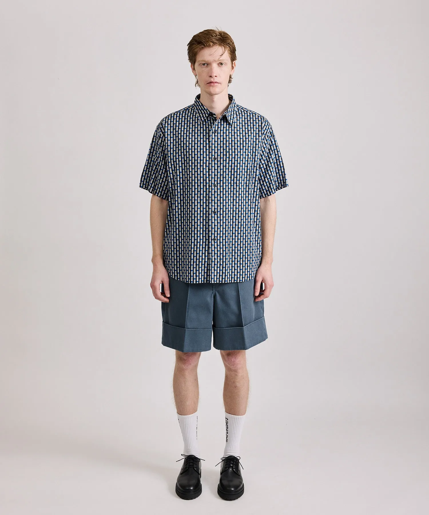 Bruce Broken Stripe SS Shirt sold by Saturdays New York City product image thumbnail 4