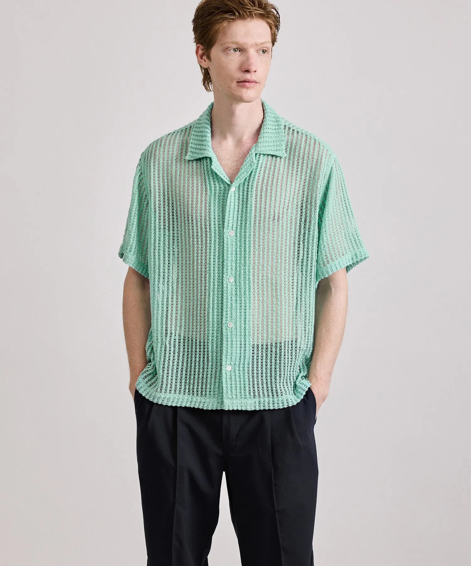 Canty Lace SS Shirt sold by Saturdays New York City product image thumbnail 3