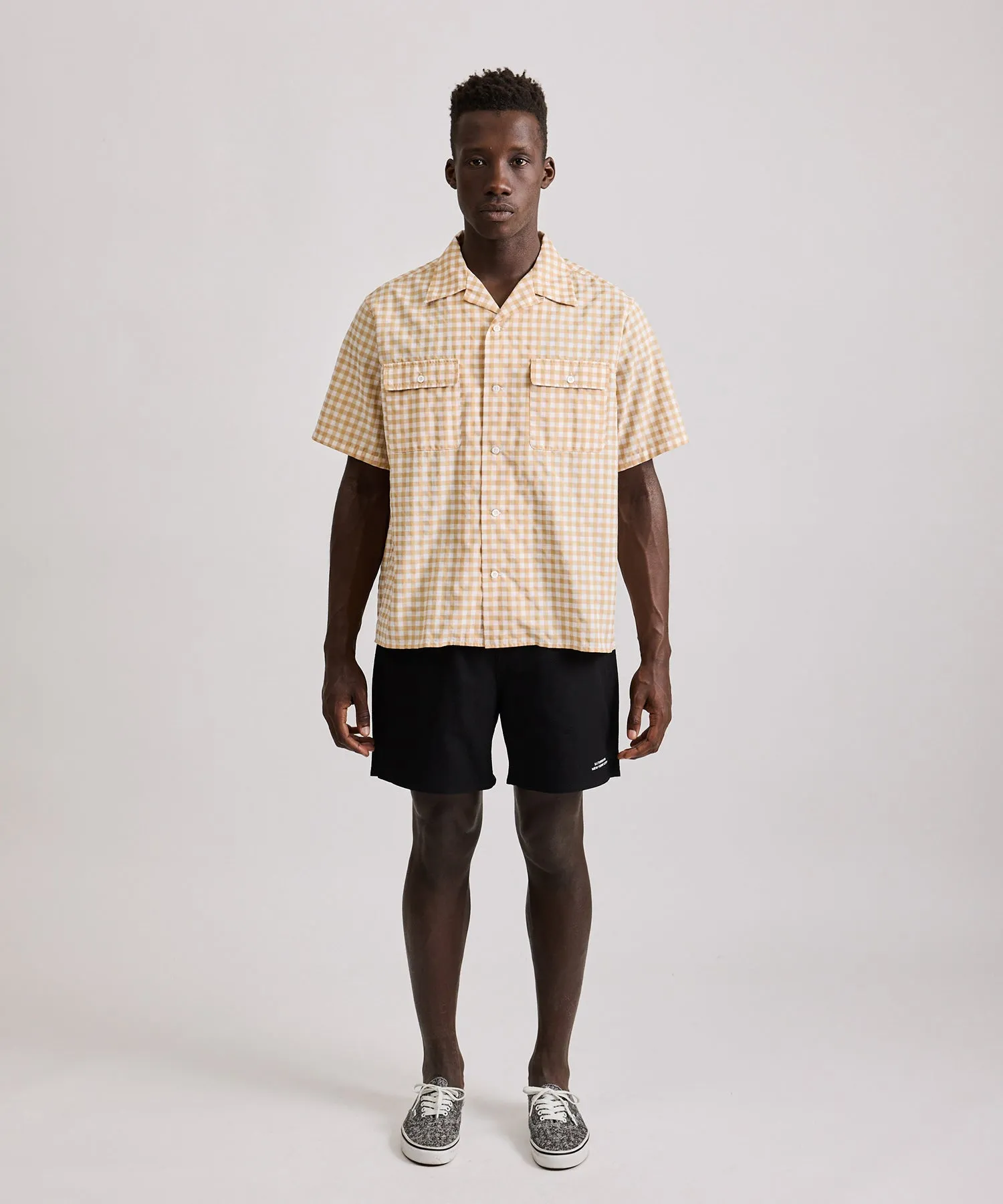 Hester Gingham Check SS Shirt sold by Saturdays New York City product image thumbnail 3