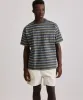 Border Stripe Relaxed SS Tee sold by Saturdays New York City