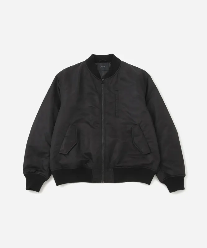 Kith for the NFL: Saints Satin Bomber Jacket - Black | Parallel