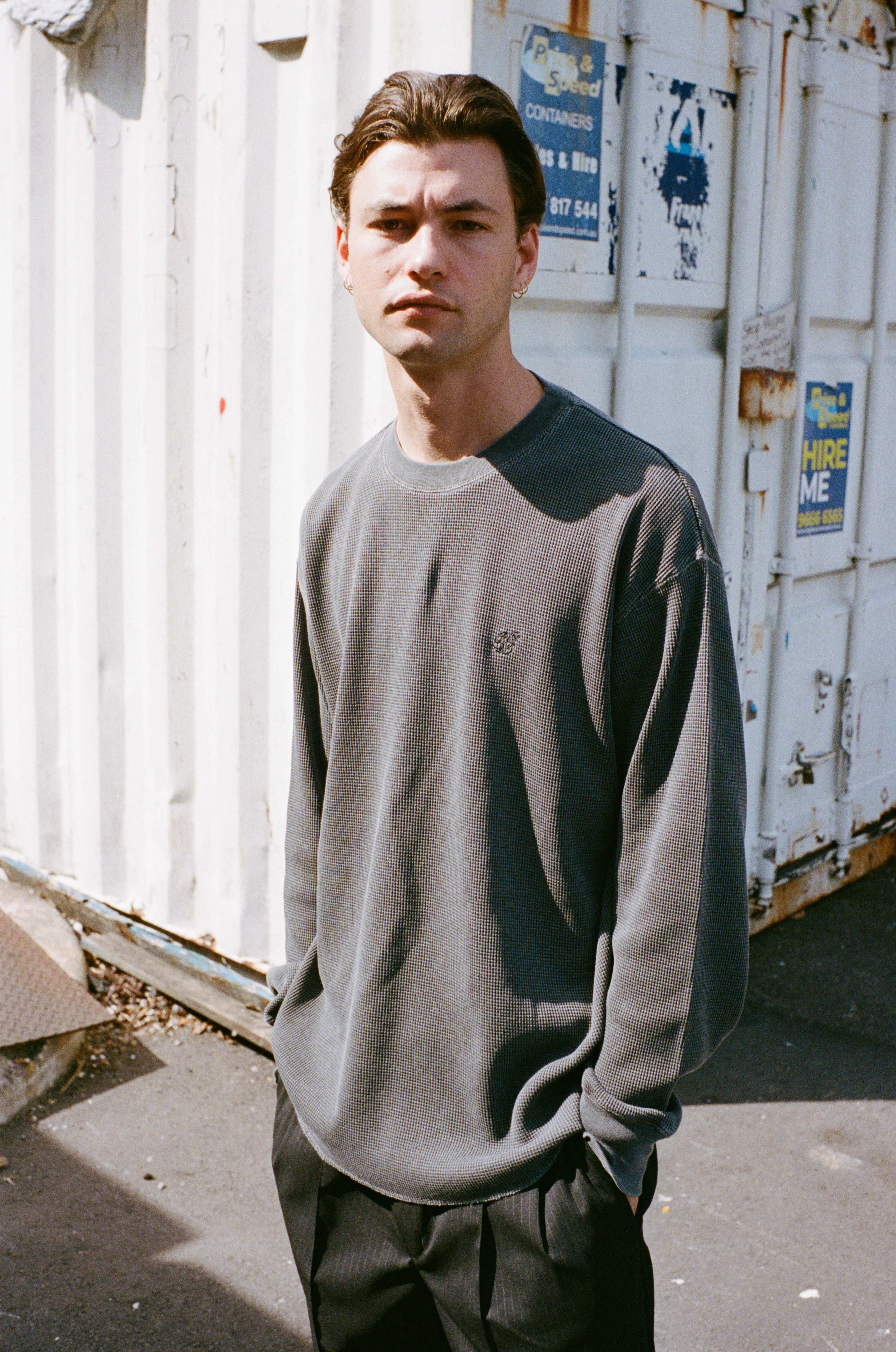 SNYC Pigment Dyed Waffle Top sold by Saturdays New York City product image thumbnail 2