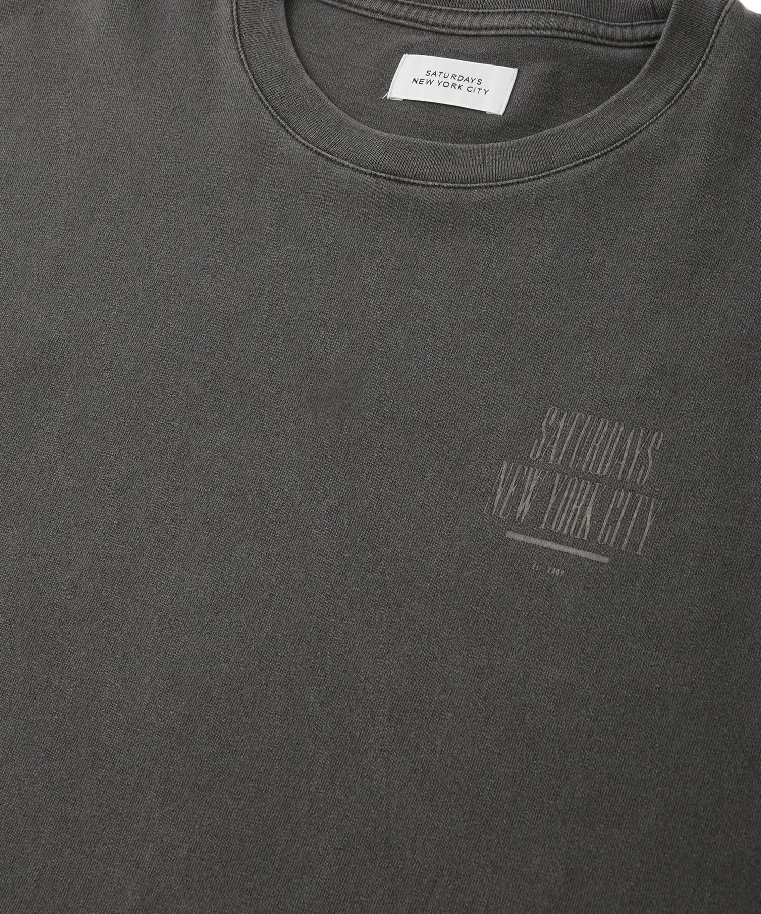 Slash Pigment Dyed Relaxed SS Tee sold by Saturdays New York City product image thumbnail 5