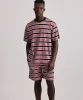 Mesh Stripe Shorts sold by Saturdays New York City