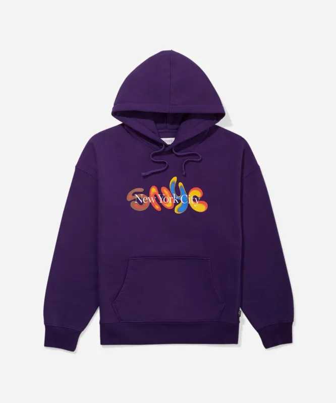 Warren SNYC Airbrush Hoodie made by Saturdays New York City
