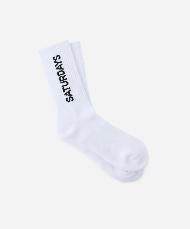 Logo Sock sold by Saturdays New York City
