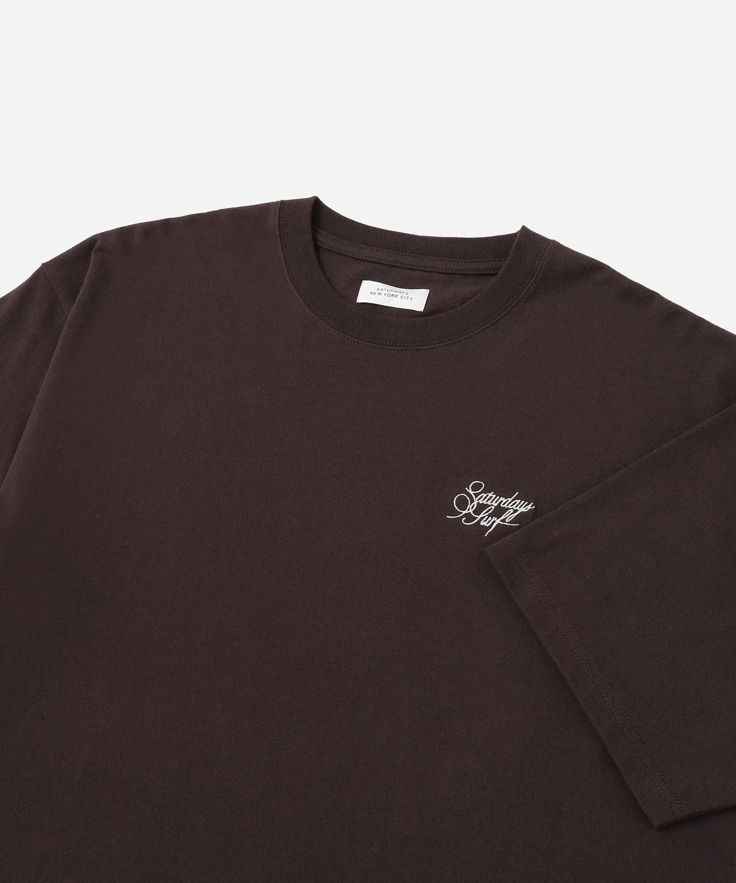 Signature Surf Relaxed Short Sleeve Tee sold by Saturdays New York City product image thumbnail 4