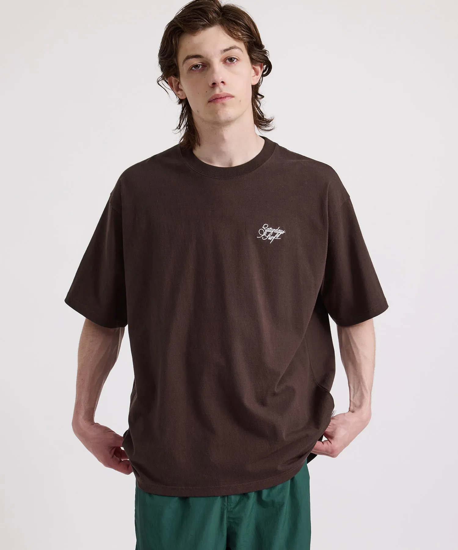 Signature Surf Relaxed Short Sleeve Tee sold by Saturdays New York City product image thumbnail 2