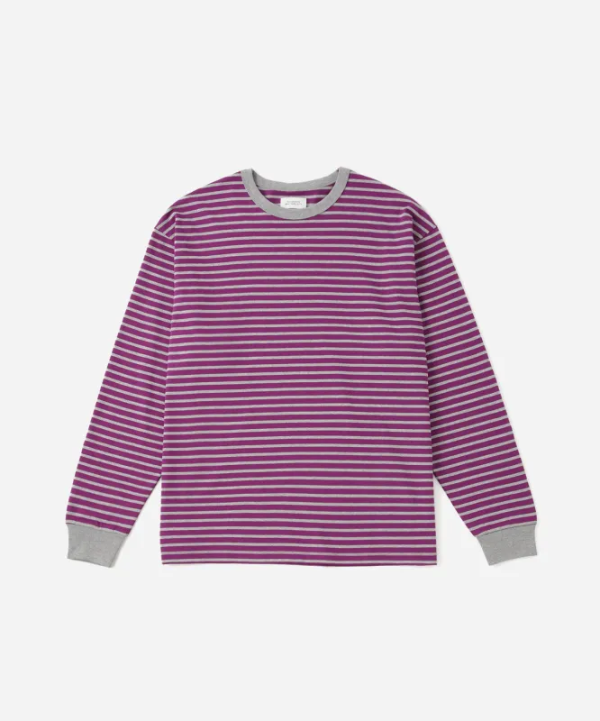 Striped Ringer Relaxed Long Sleeve Tee sold by Saturdays New York City