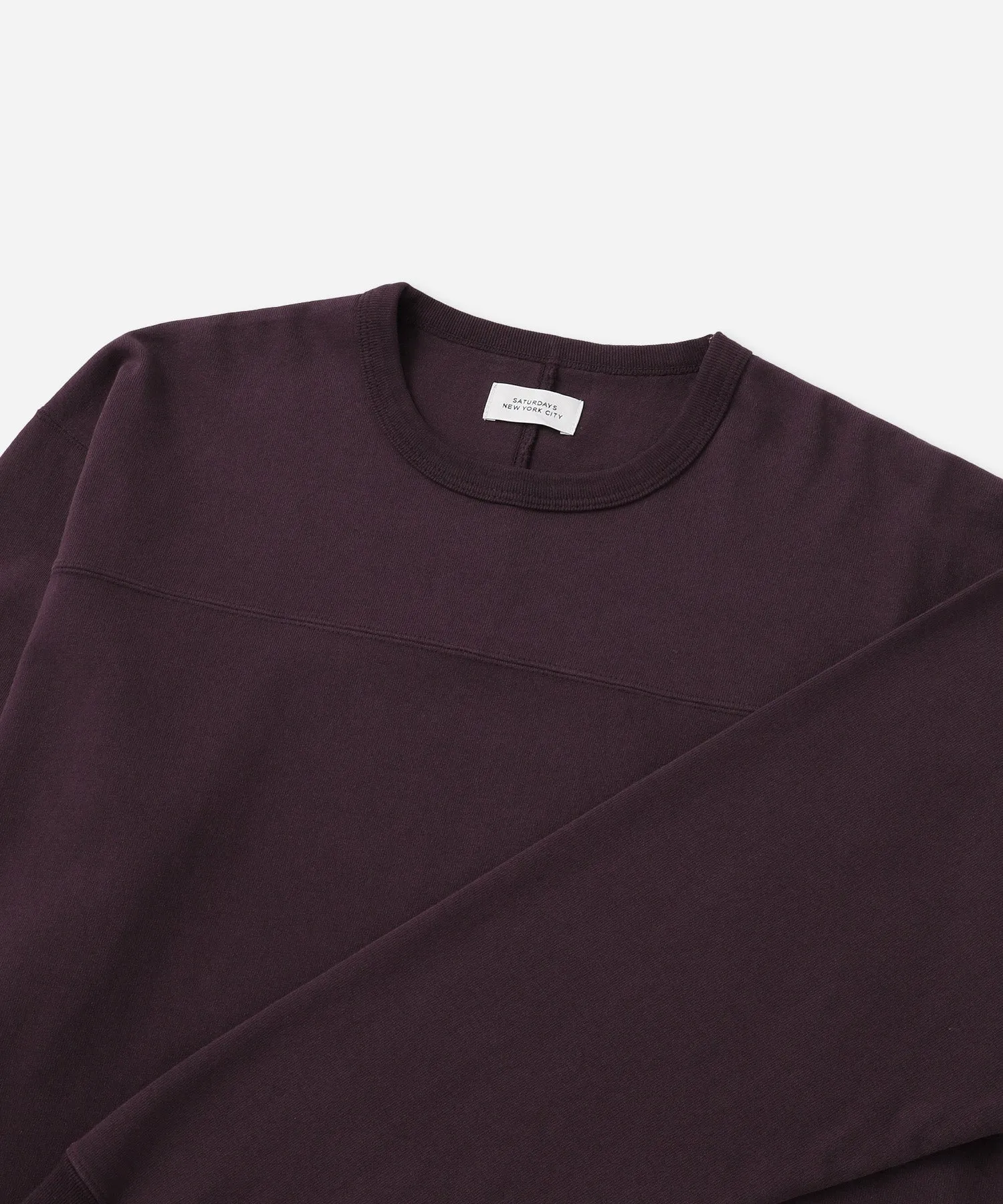 Varsity Relaxed Long Sleeve Tee sold by Saturdays New York City product image thumbnail 4