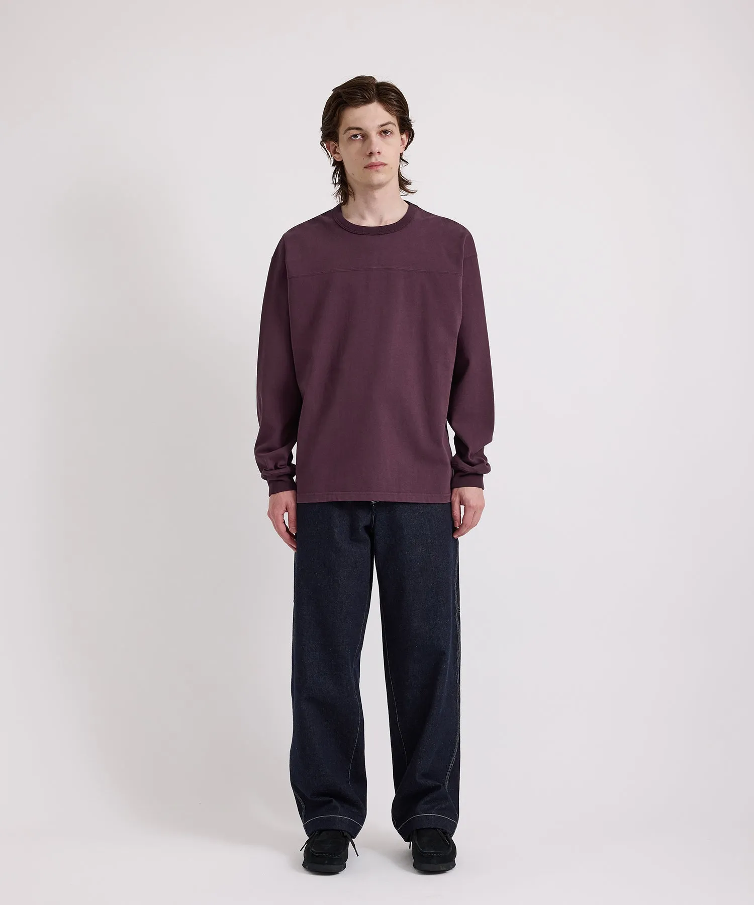 Varsity Relaxed Long Sleeve Tee sold by Saturdays New York City product image thumbnail 3