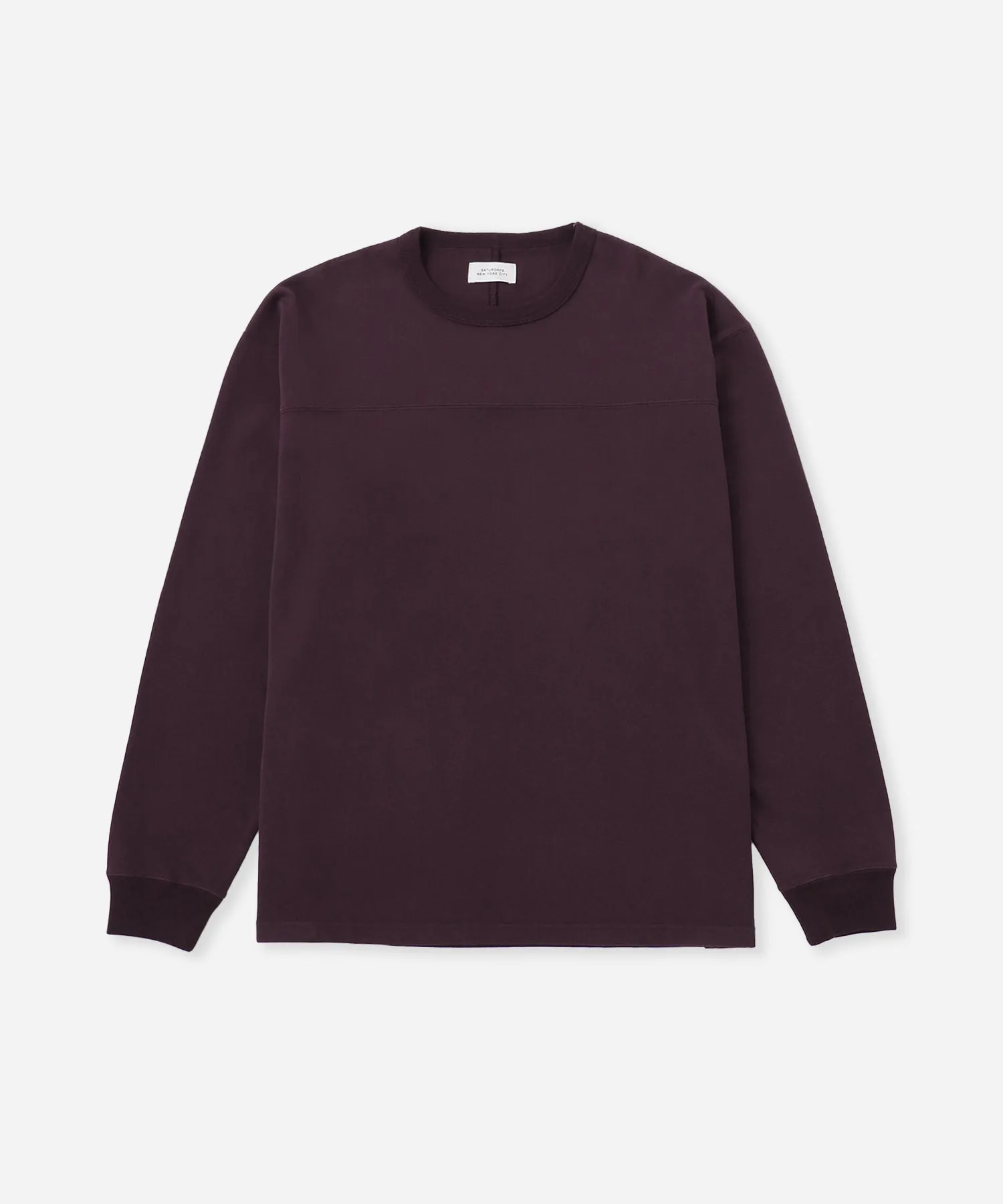 Varsity Relaxed Long Sleeve Tee sold by Saturdays New York City
