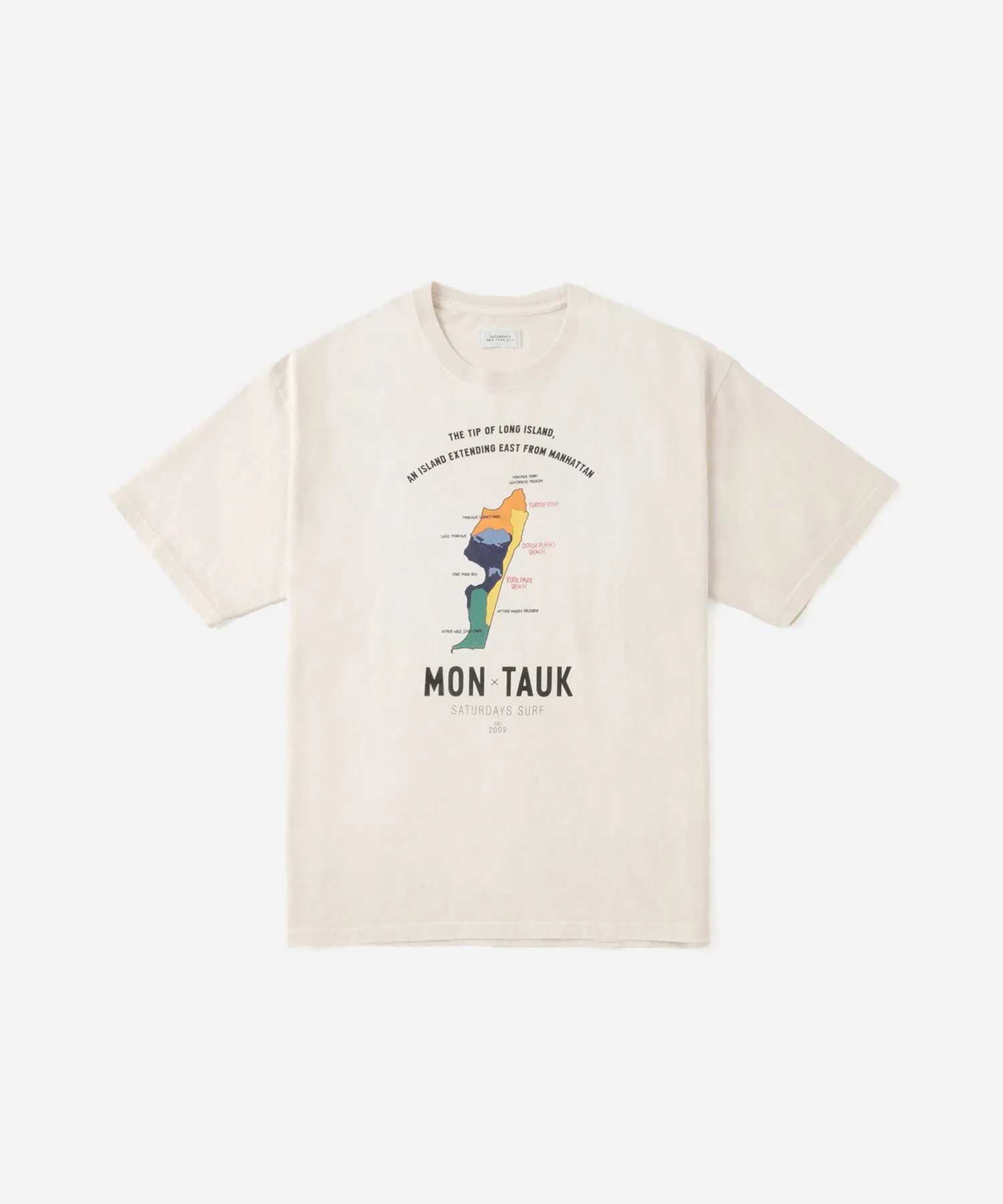 Sunburned Souvenir Relaxed Short Sleeve Tee sold by Saturdays New York City