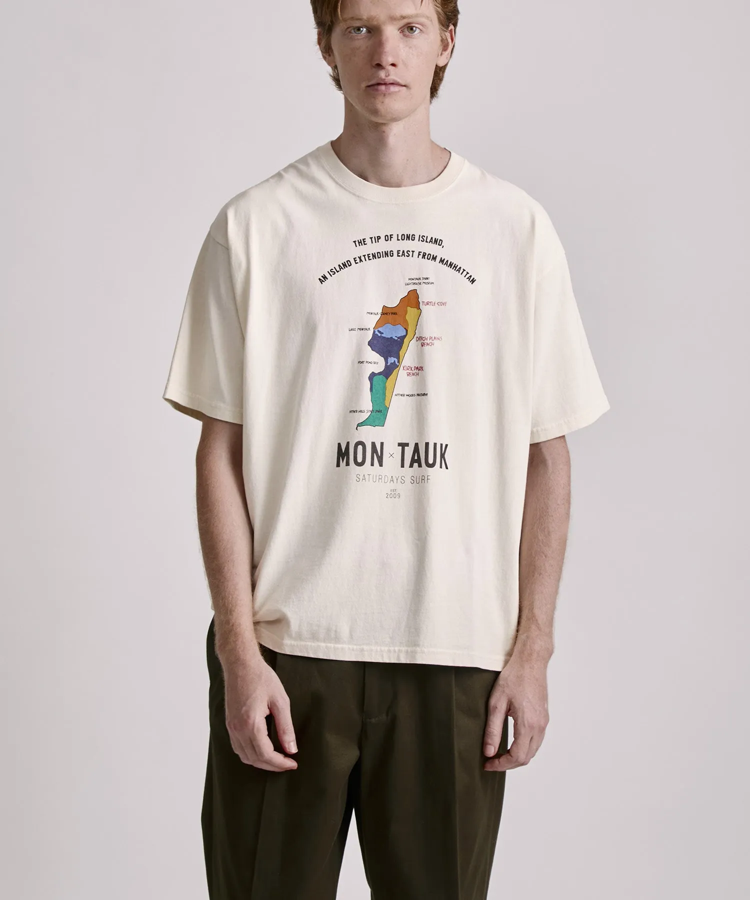 Sunburned Souvenir Relaxed Short Sleeve Tee sold by Saturdays New York City product image thumbnail 2