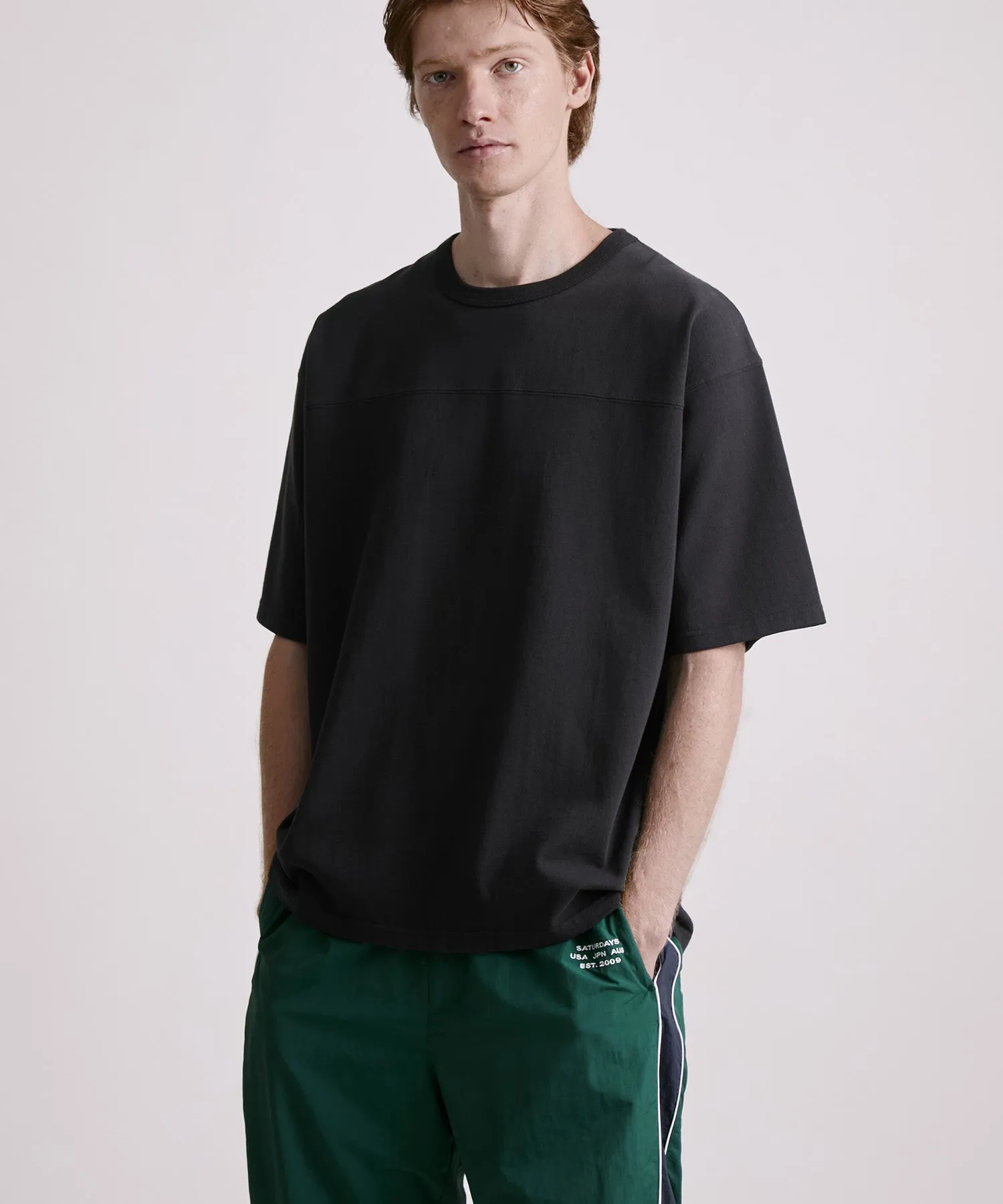 Varsity Relaxed Short Sleeve Tee sold by Saturdays New York City product image thumbnail 2