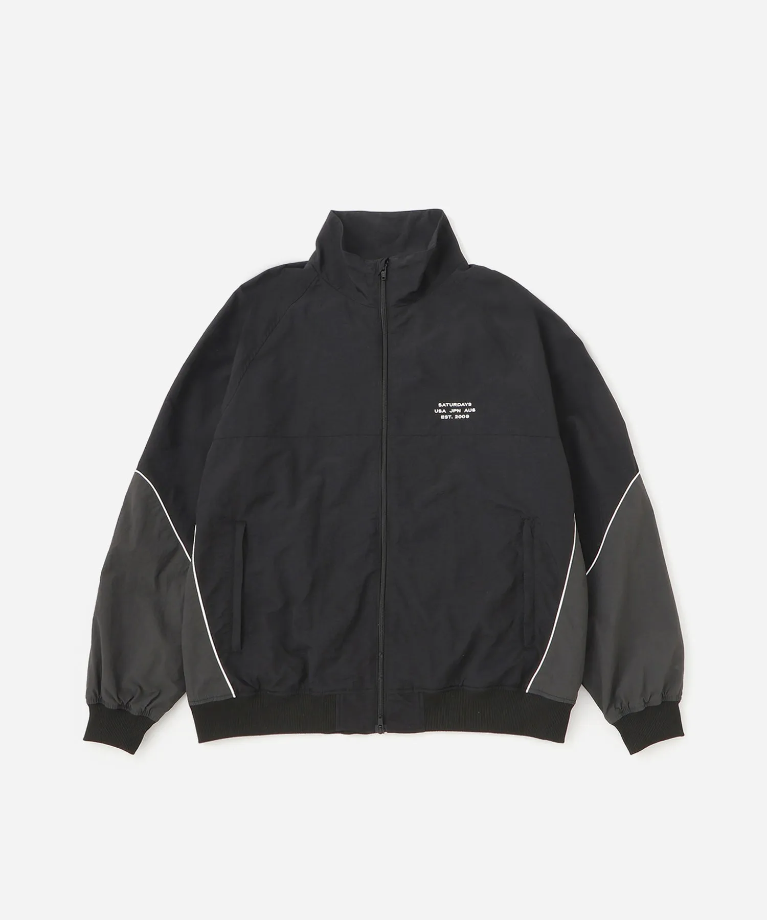 Everett Panelled Track Jacket sold by Saturdays New York City