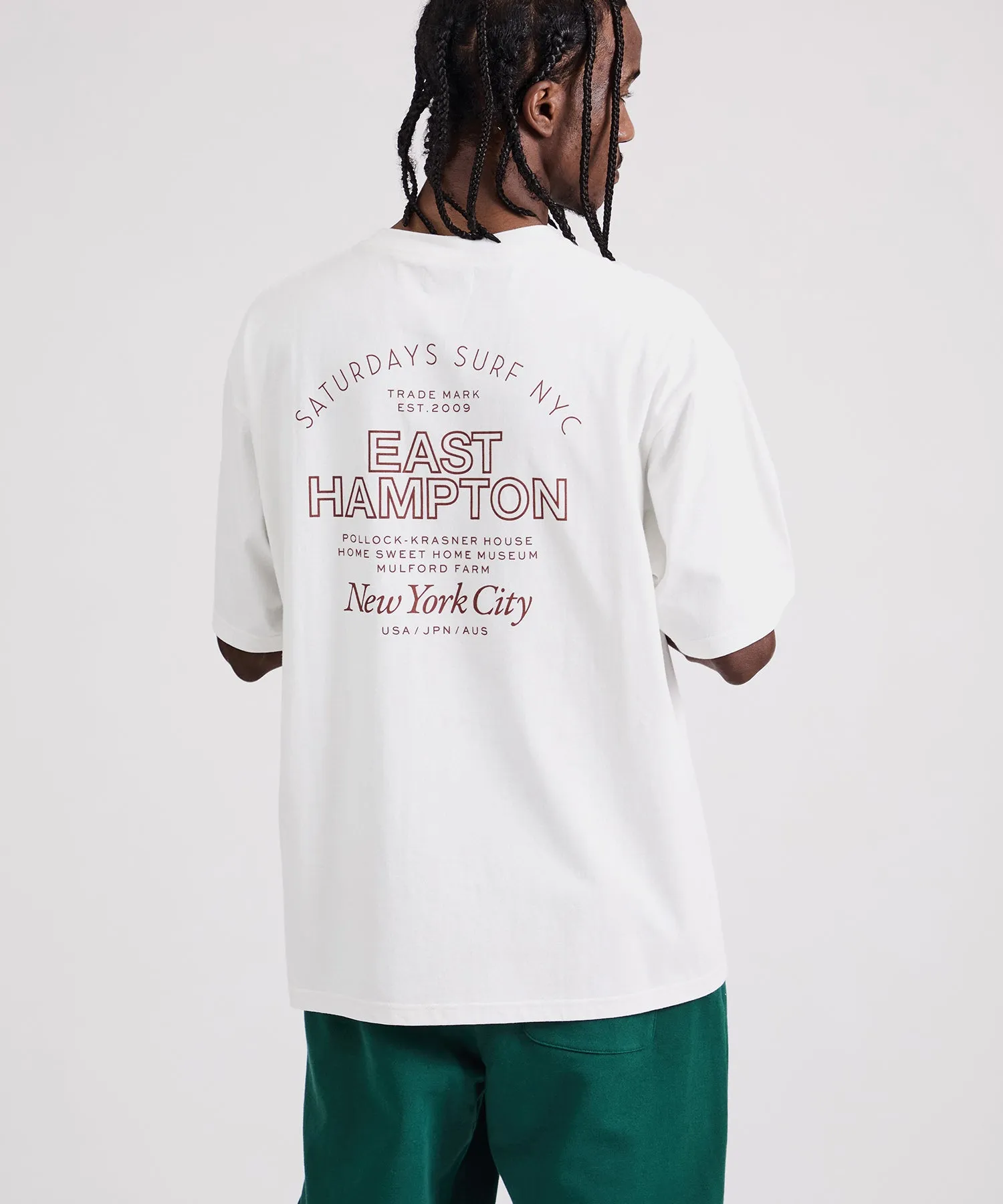 East Hampton Relaxed Short Sleeve Tee sold by Saturdays New York City product image thumbnail 2