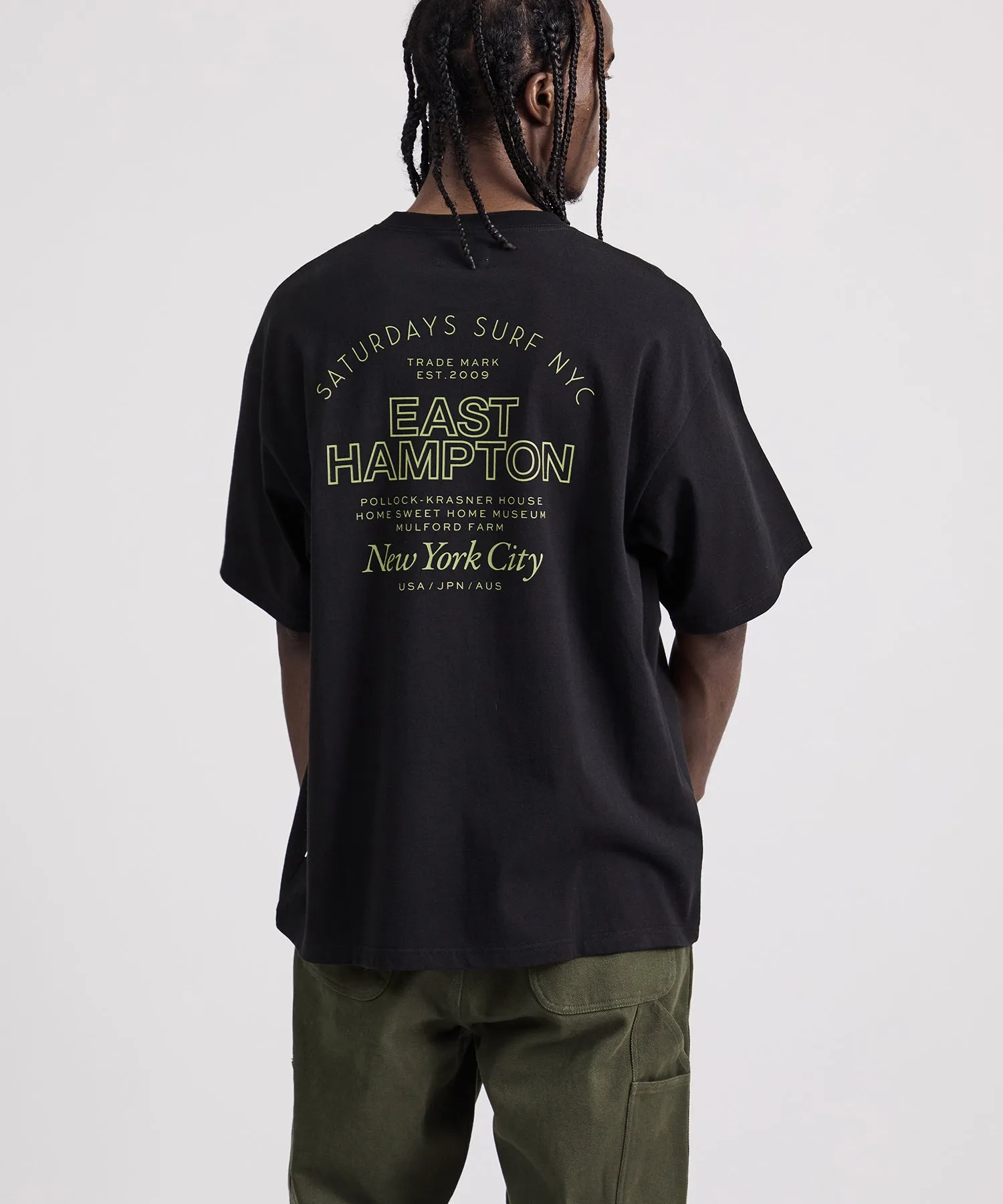 East Hampton Relaxed Short Sleeve Tee sold by Saturdays New York City product image thumbnail 2