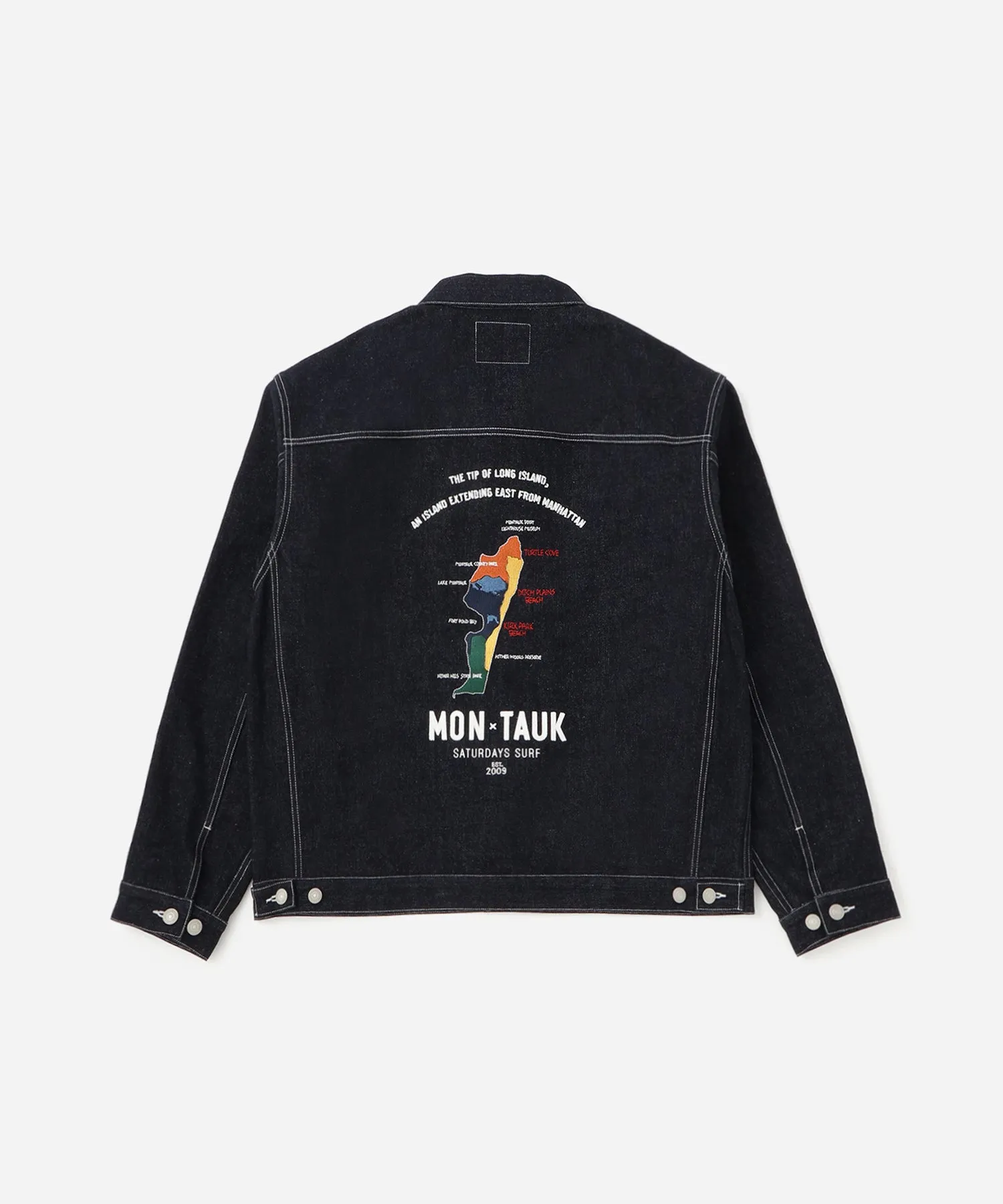 Harrison Chain Stitch Souvenir Jacket sold by Saturdays New York City product image thumbnail 5