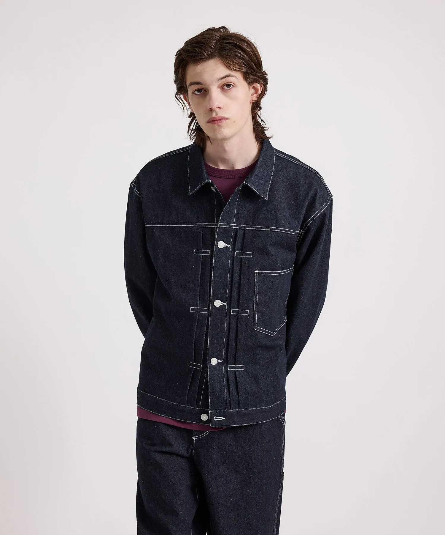 Harrison Chain Stitch Souvenir Jacket sold by Saturdays New York City product image thumbnail 3