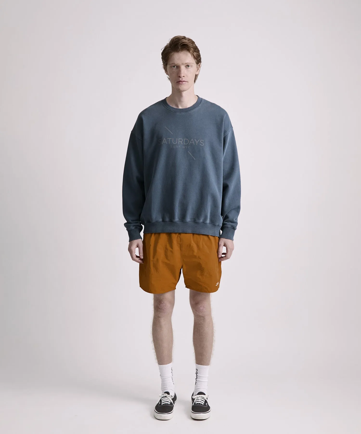 Bowery Pigment Dye Surf Sweatshirt sold by Saturdays New York City product image thumbnail 3