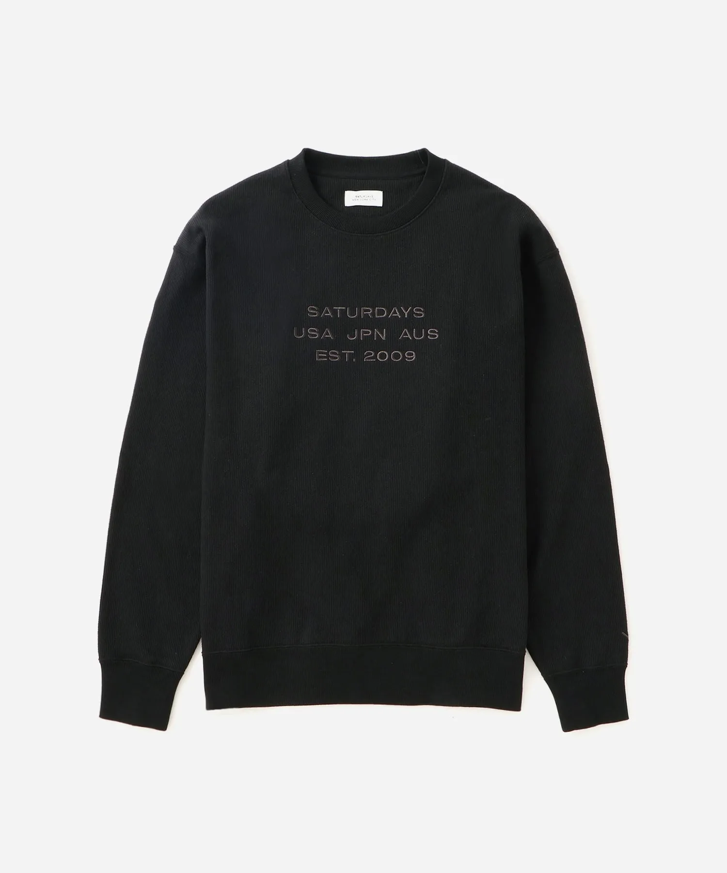 Bowery Dobby Weave International Sweatshirt sold by Saturdays New York City