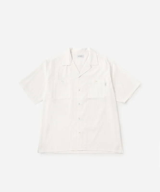 Canty Dobby Stripe Short Sleeve Shirt sold by Saturdays New York City