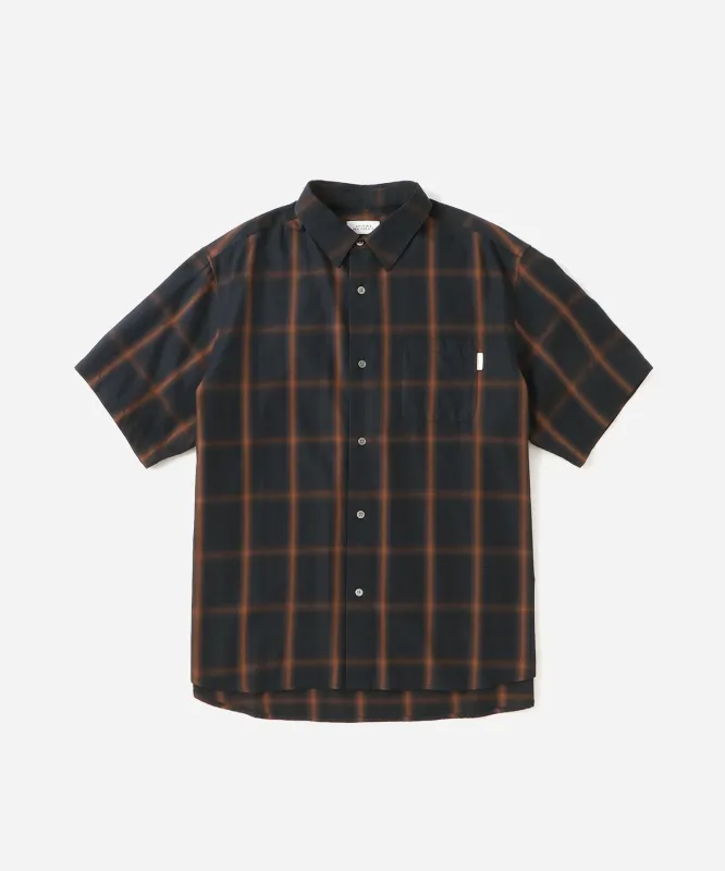 Bruce Ombre Check Short Sleeve Shirt sold by Saturdays New York City