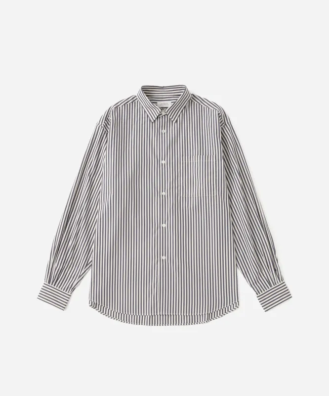 Crosby Stripe Long Sleeve Shirt sold by Saturdays New York City