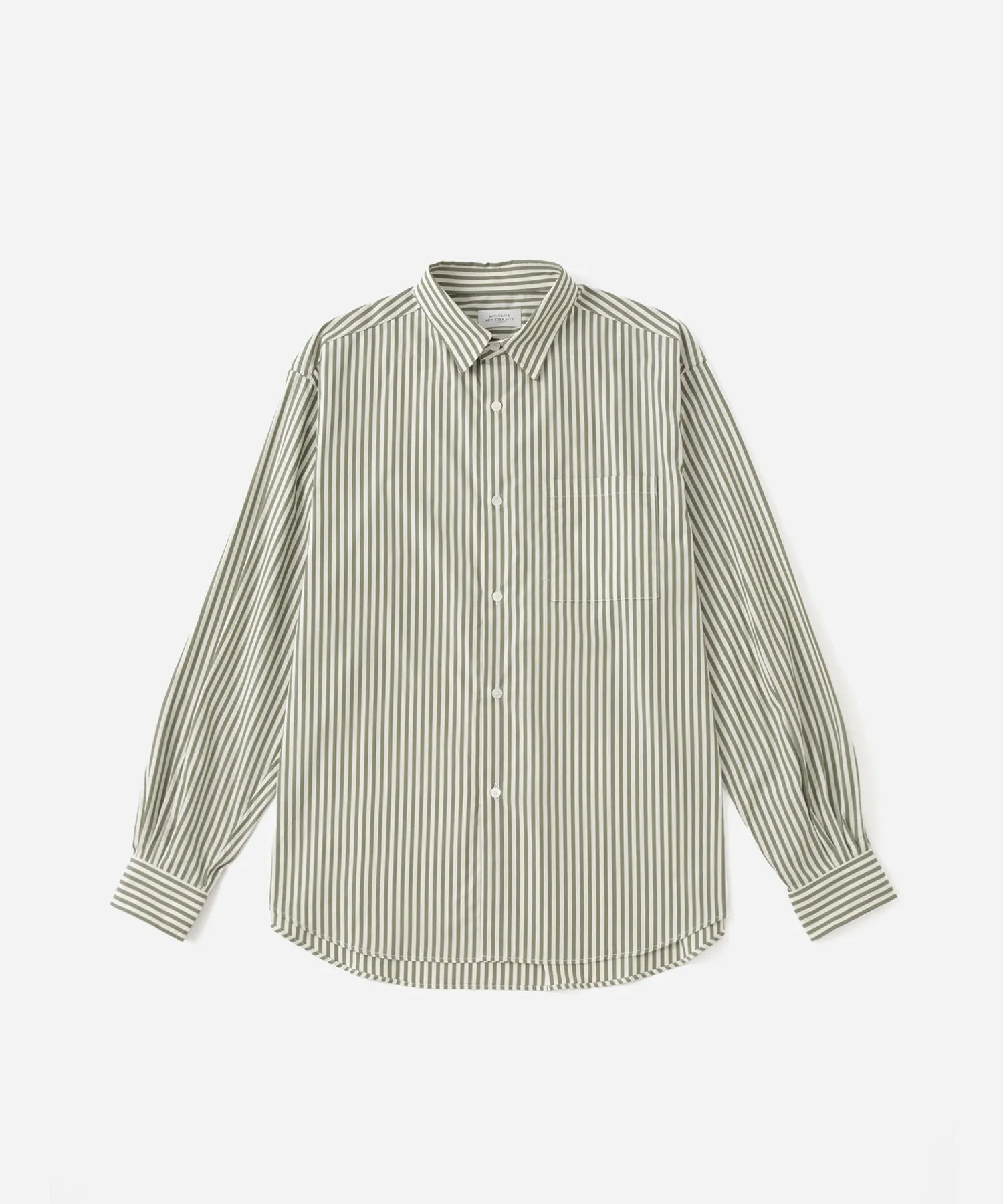 Crosby Stripe Long Sleeve Shirt sold by Saturdays New York City