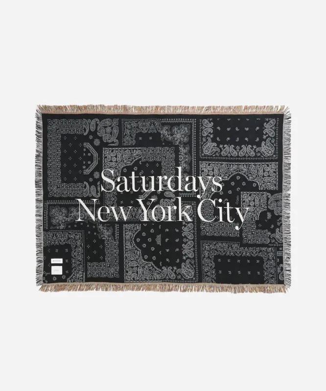 MIYAGIHIDETAKA x Saturdays Bandana Throw sold by Saturdays New York City