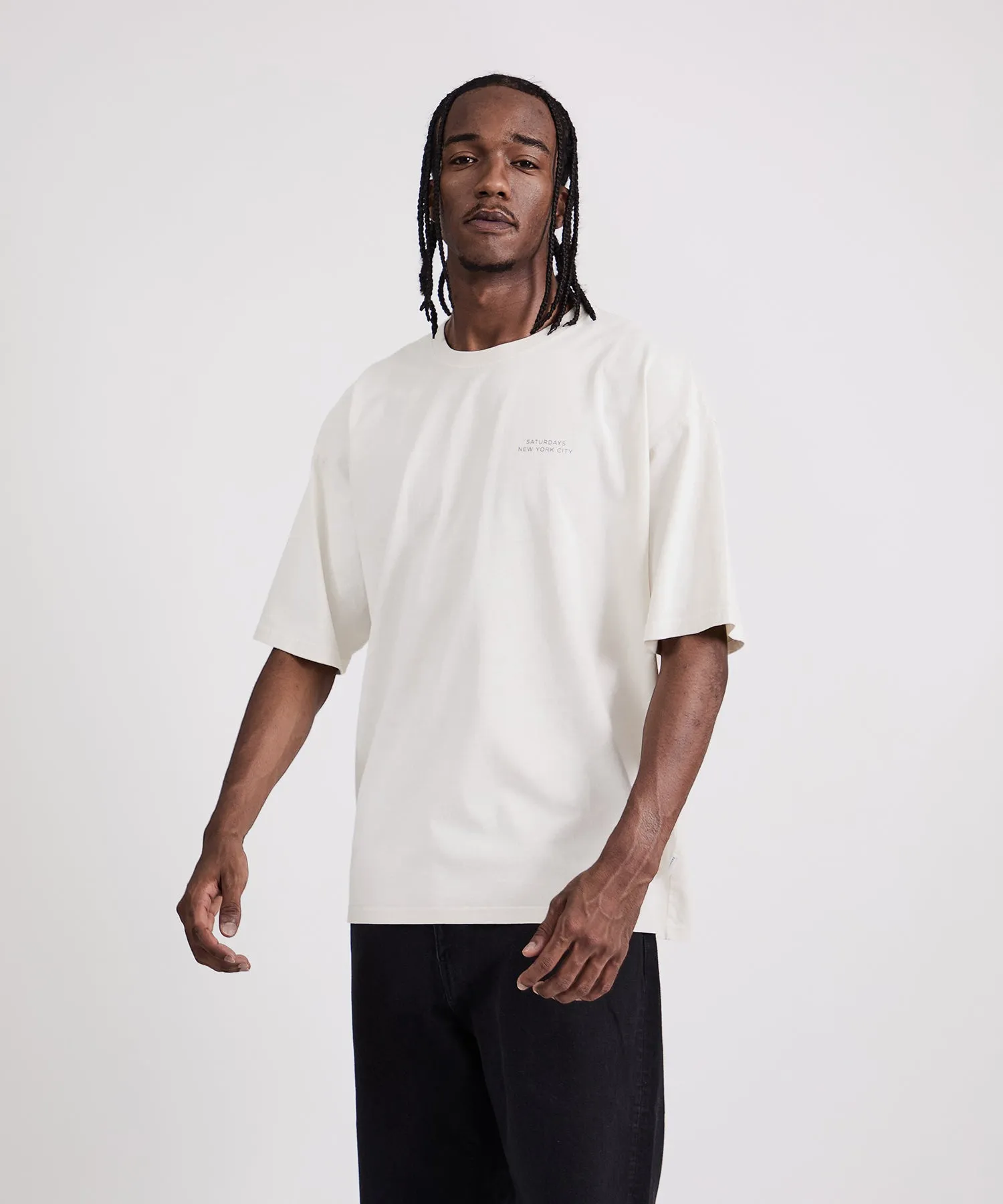 MIYAGIHIDETAKA x Saturdays Bandana Slash T-Shirt sold by Saturdays New York City product image thumbnail 3