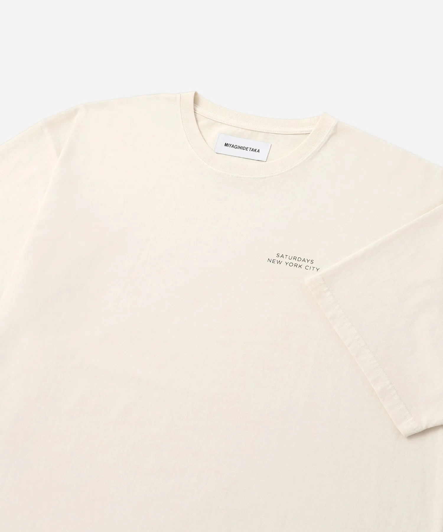 MIYAGIHIDETAKA x Saturdays Bandana Slash T-Shirt sold by Saturdays New York City product image thumbnail 4