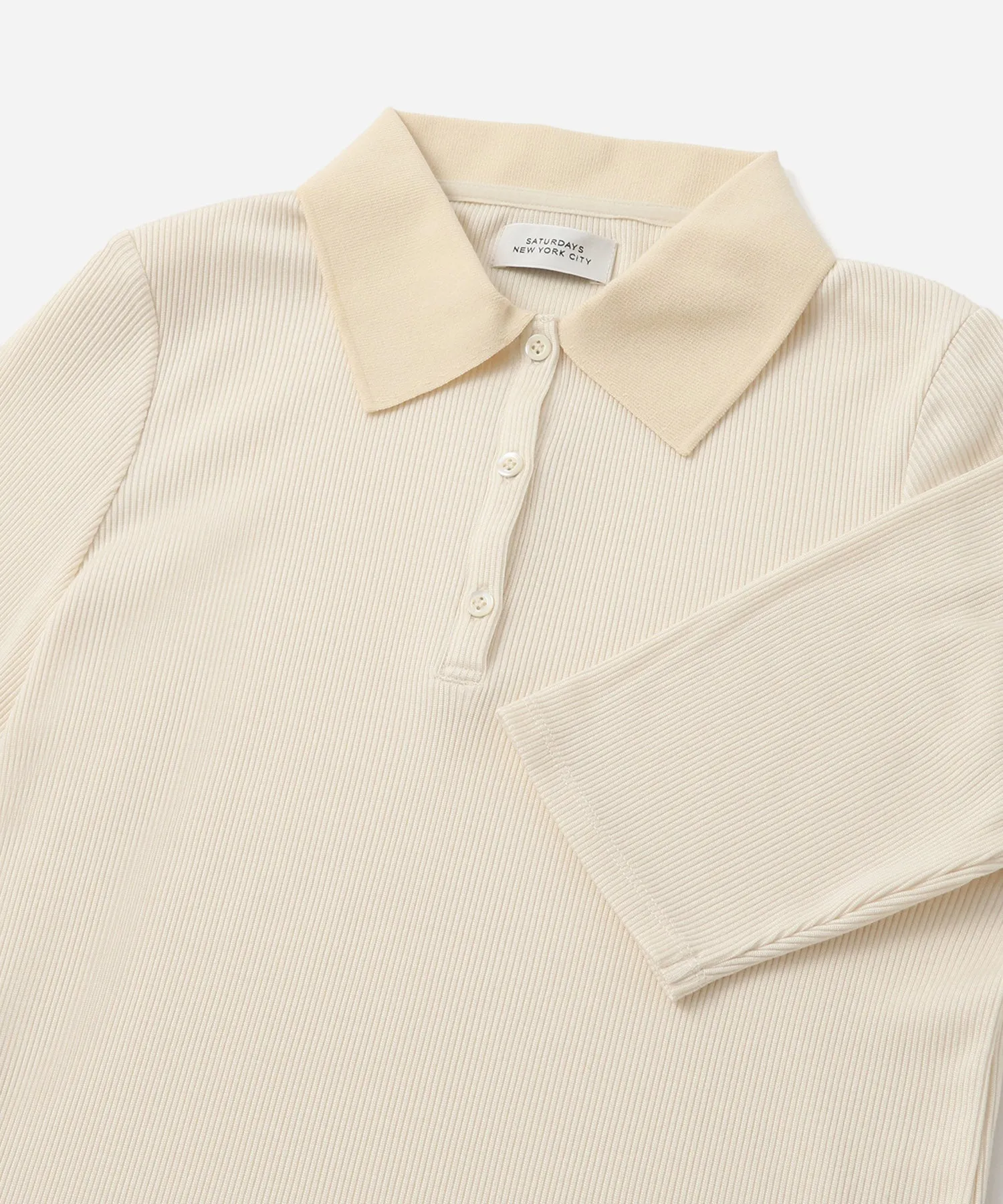 Devin Rib Poloshirt sold by Saturdays New York City product image thumbnail 3