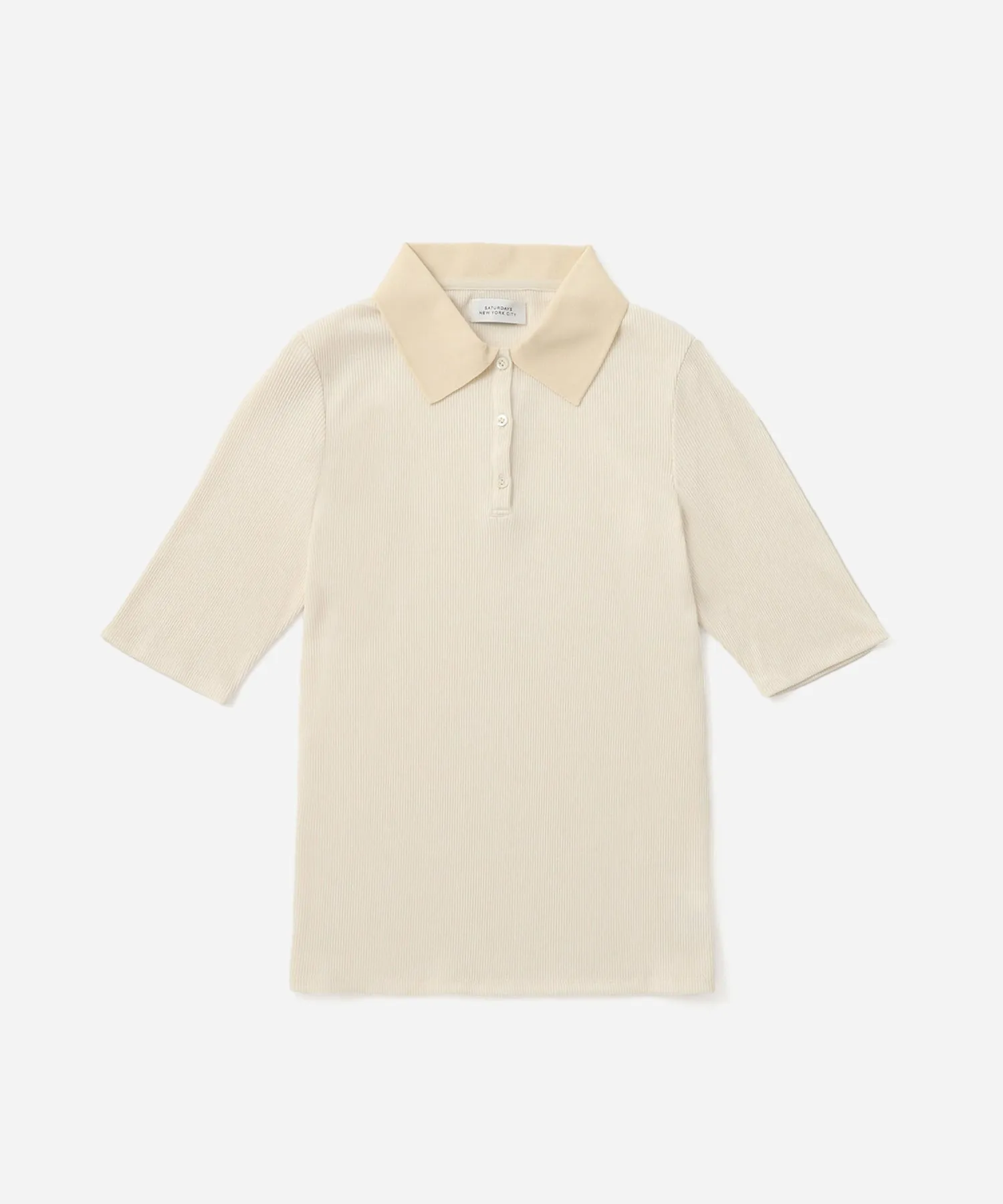 Devin Rib Poloshirt sold by Saturdays New York City