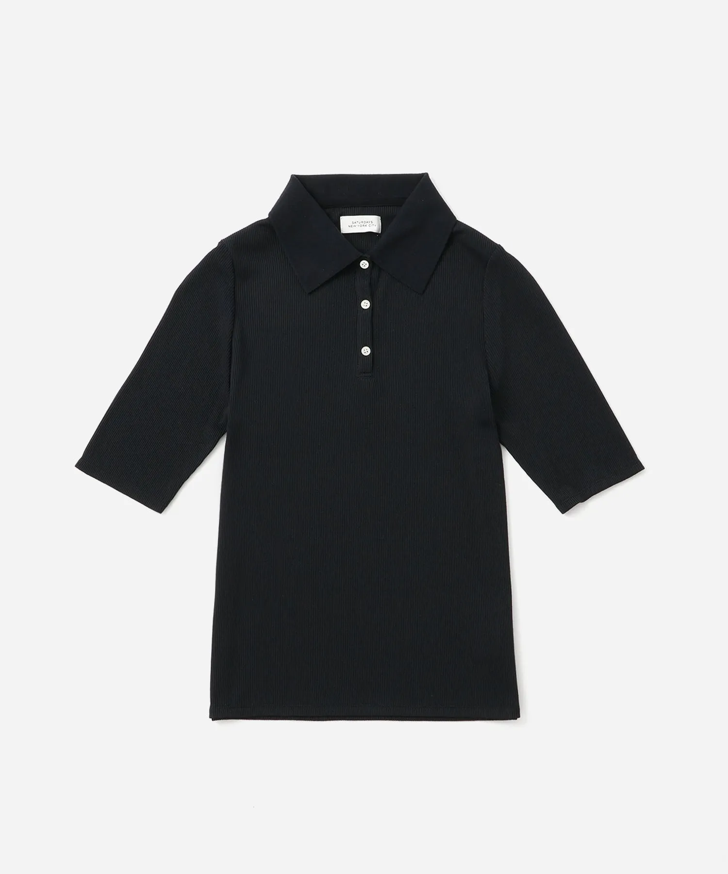Devin Rib Poloshirt sold by Saturdays New York City