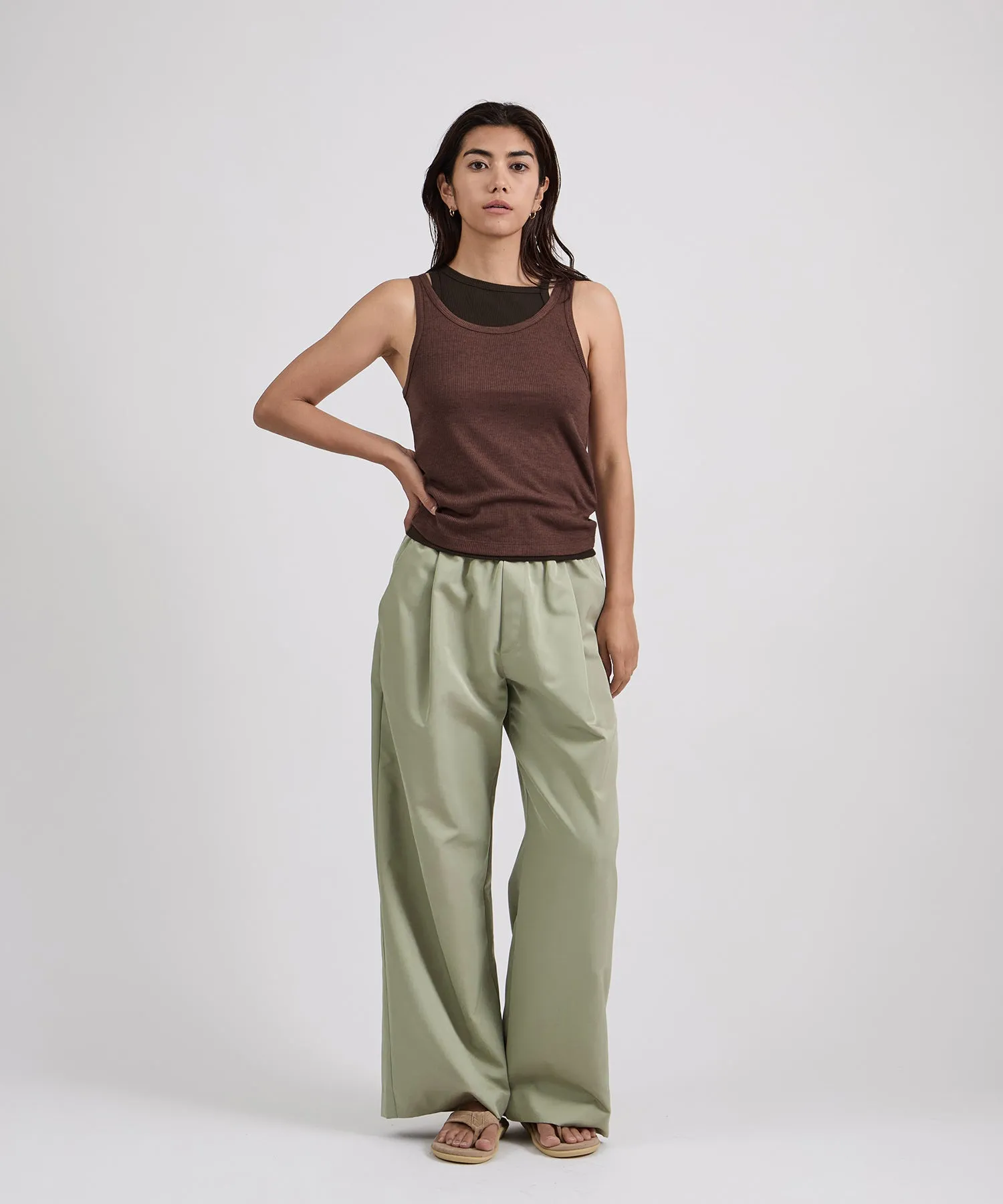 Palmetto Tuck Wide Pant sold by Saturdays New York City product image thumbnail 4