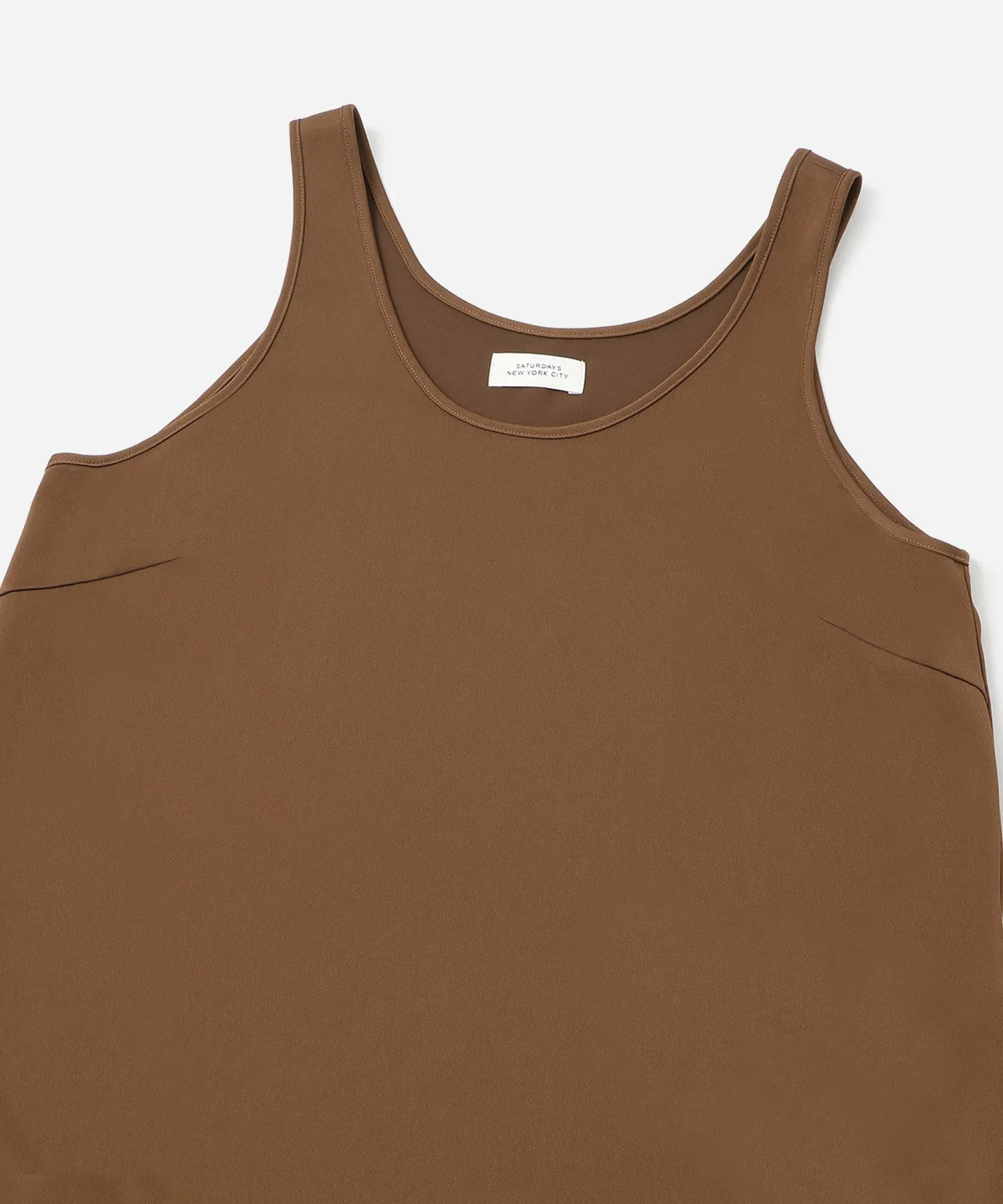 Jess Satin Tank Onepiece Dress sold by Saturdays New York City product image thumbnail 3