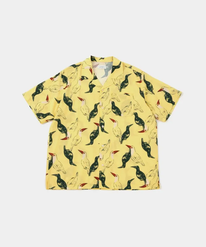Canty Bird Printed Short Sleeve Shirt sold by Saturdays New York City