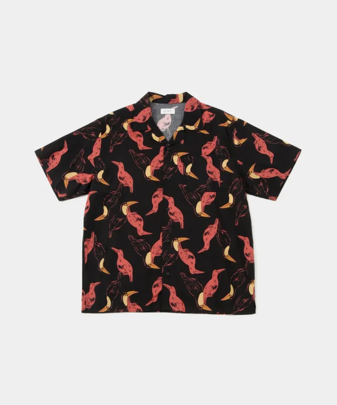 Canty Bird Printed Short Sleeve Shirt sold by Saturdays New York City