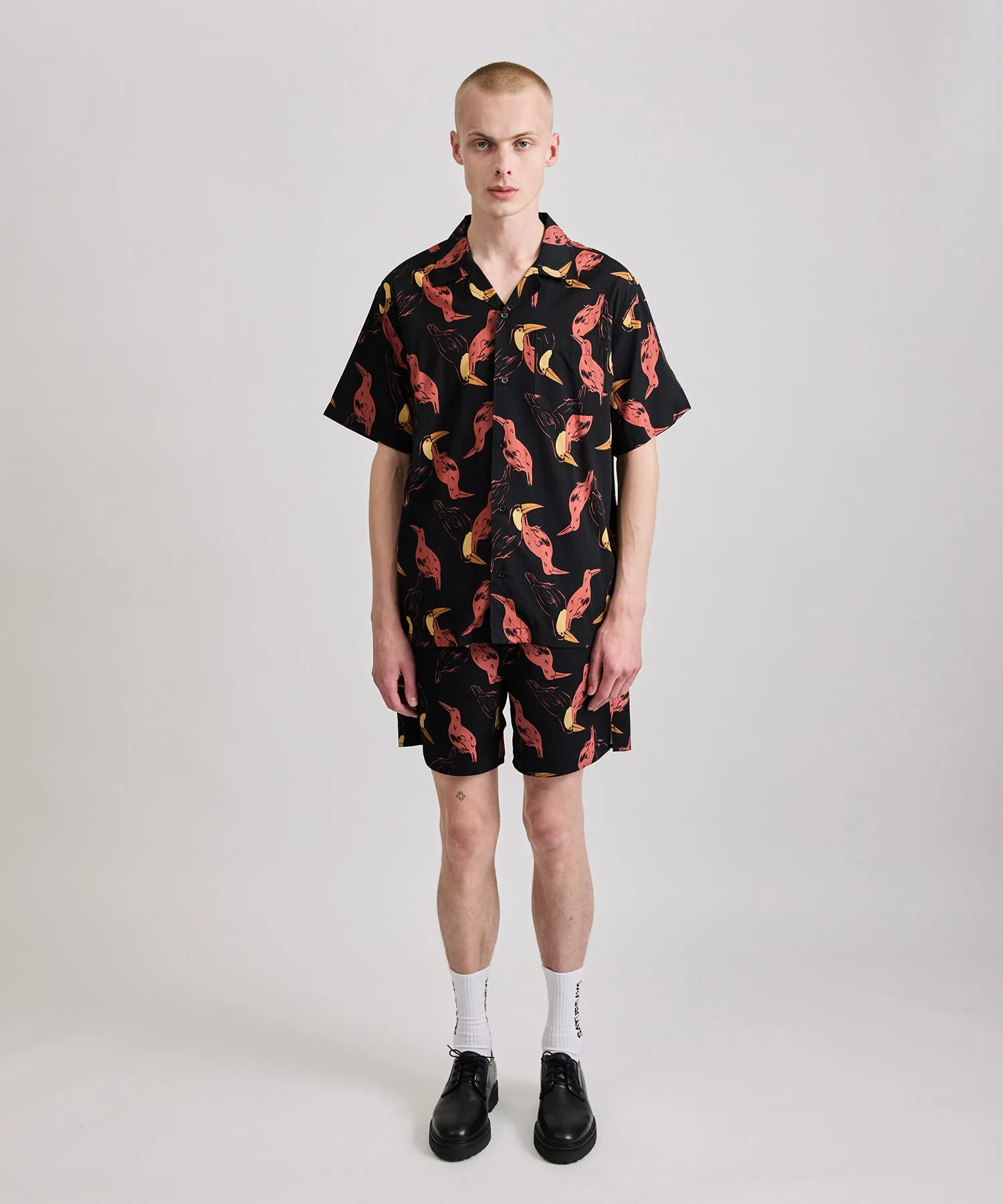 Canty Bird Printed Short Sleeve Shirt sold by Saturdays New York City product image thumbnail 3
