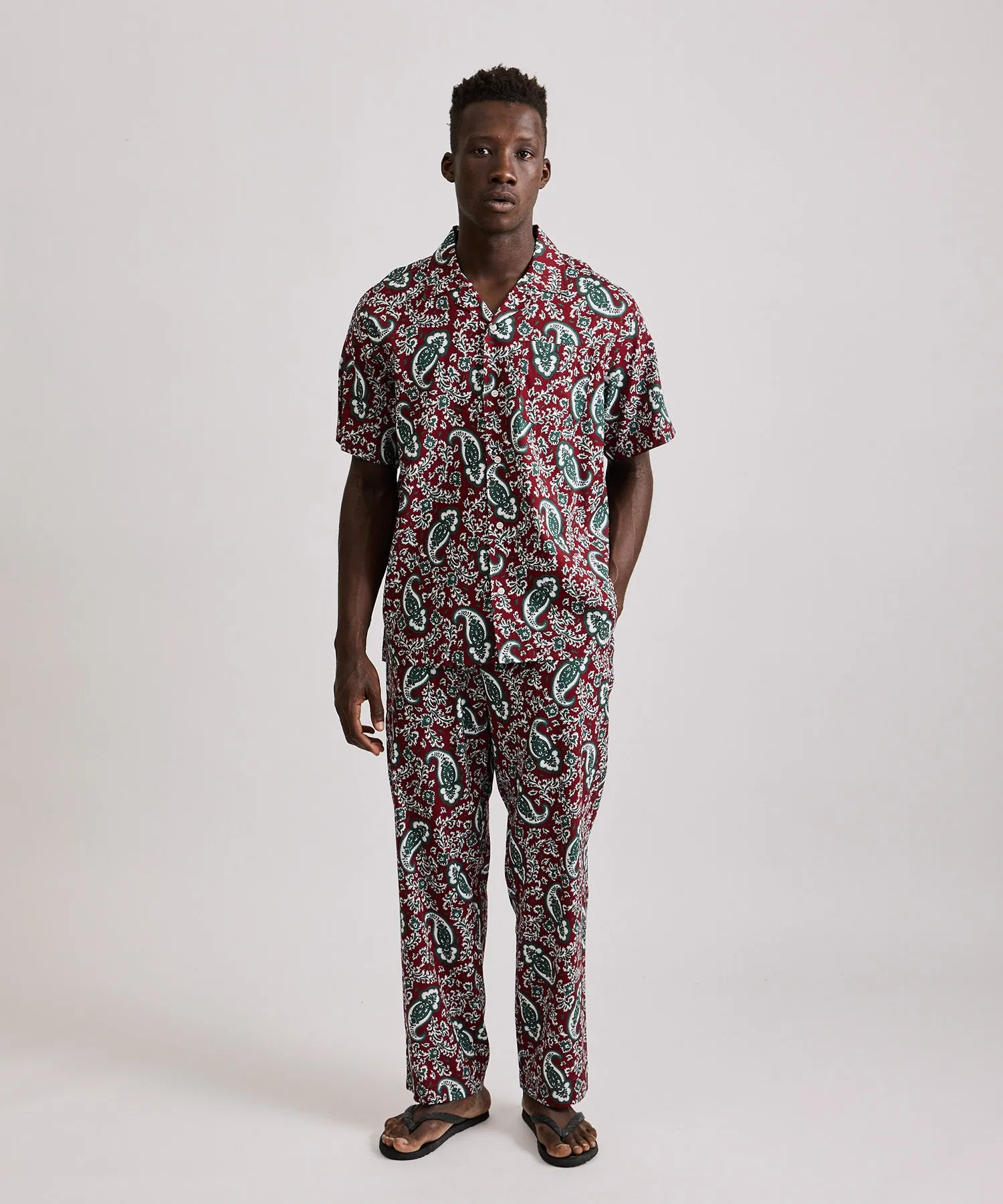 Canty Paisley Short Sleeve Shirt sold by Saturdays New York City product image thumbnail 3