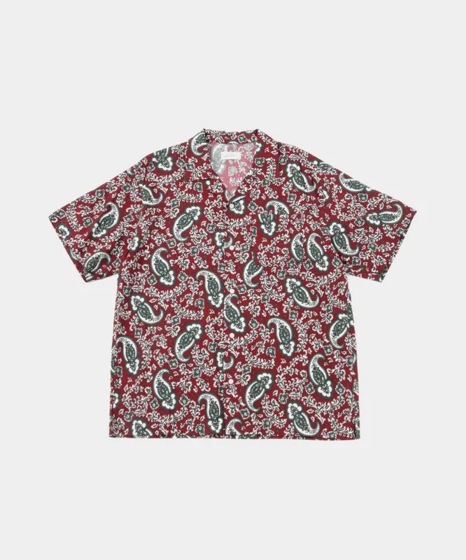 Canty Paisley Short Sleeve Shirt sold by Saturdays New York City
