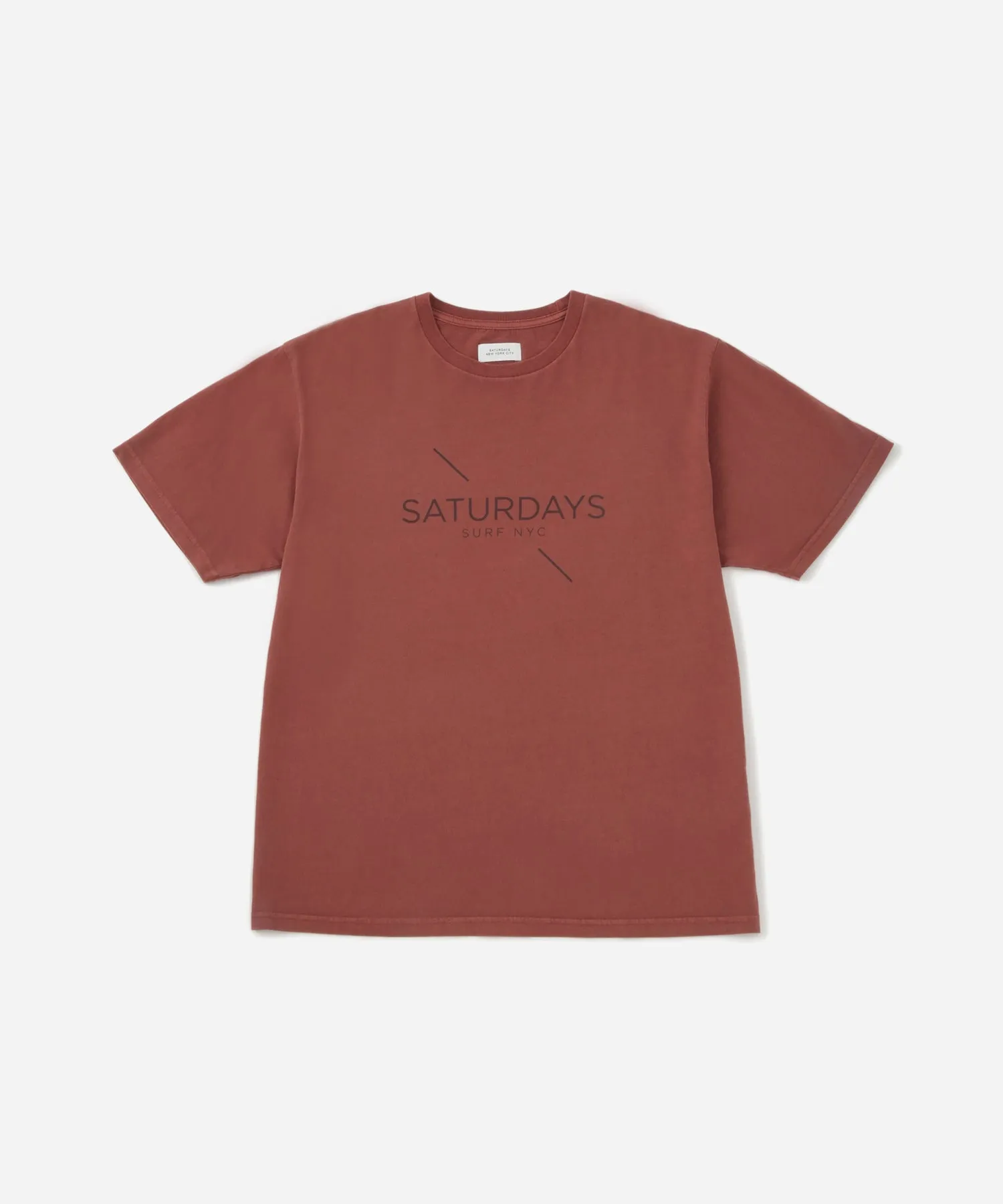 Pigment Dyed Surf Short Sleeve Tee sold by Saturdays New York City