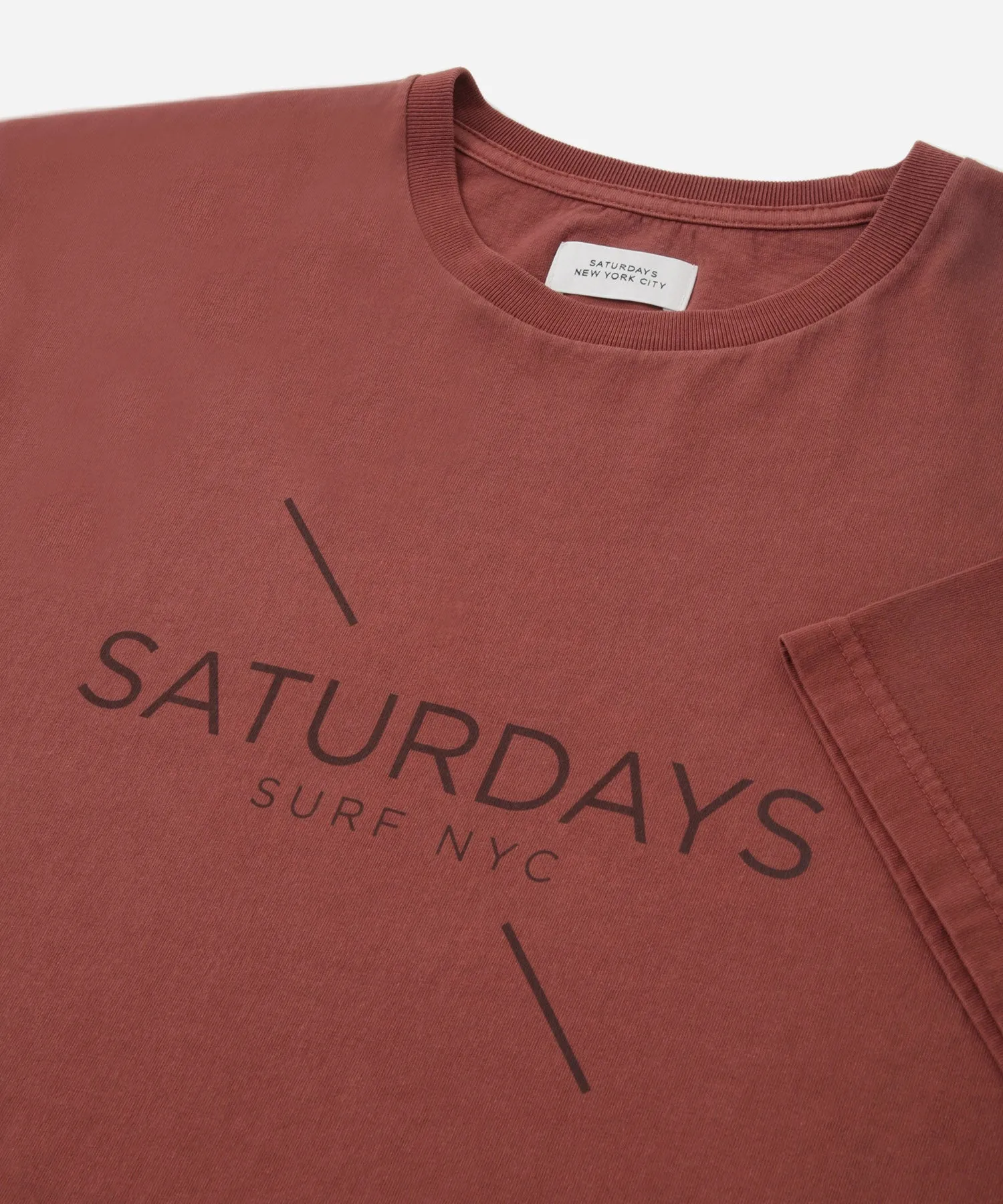 Pigment Dyed Surf Short Sleeve Tee sold by Saturdays New York City product image thumbnail 4